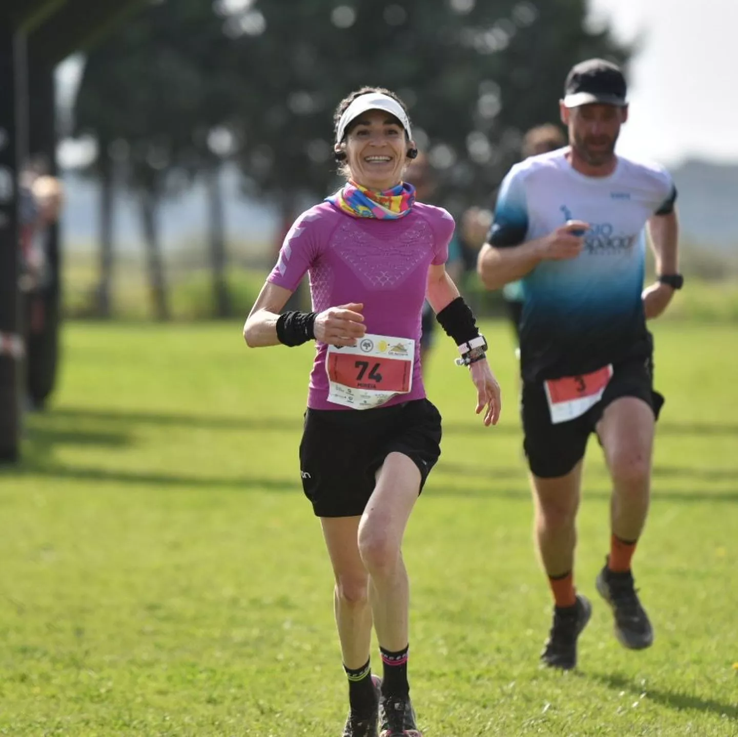 Anna Soto, ganadora 11K