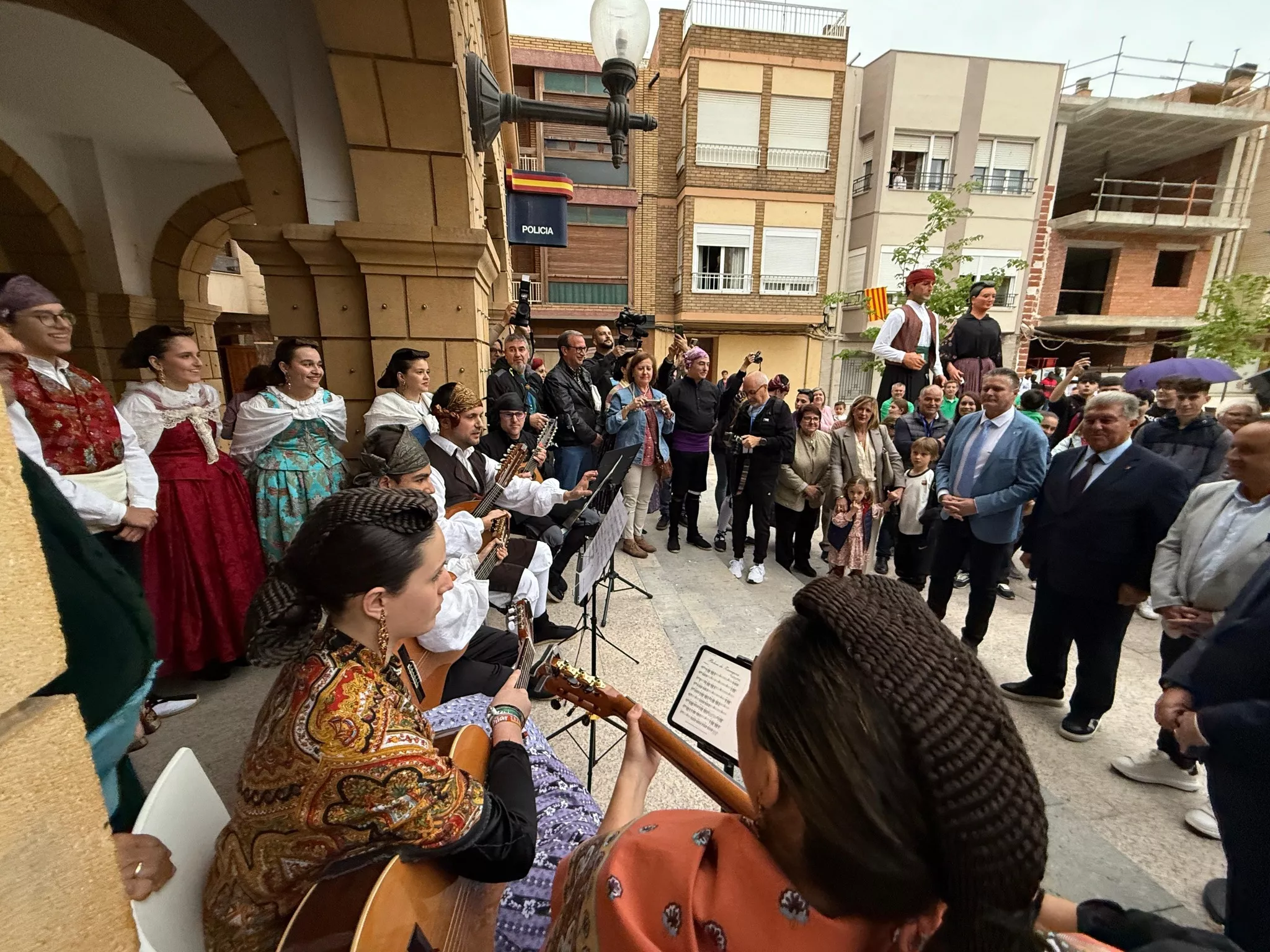 Joan Laporta en Fraga