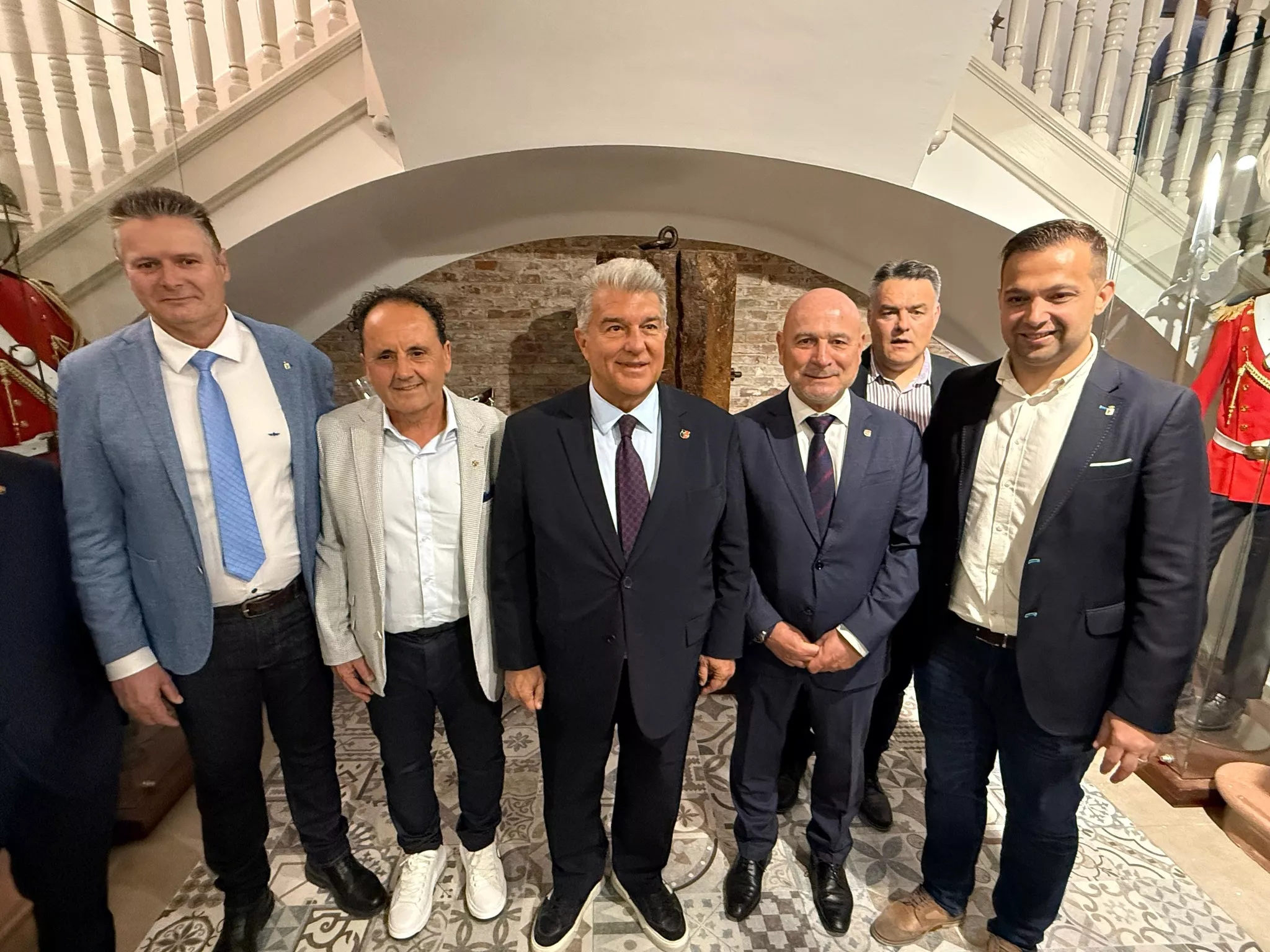 Joan Laporta en Fraga