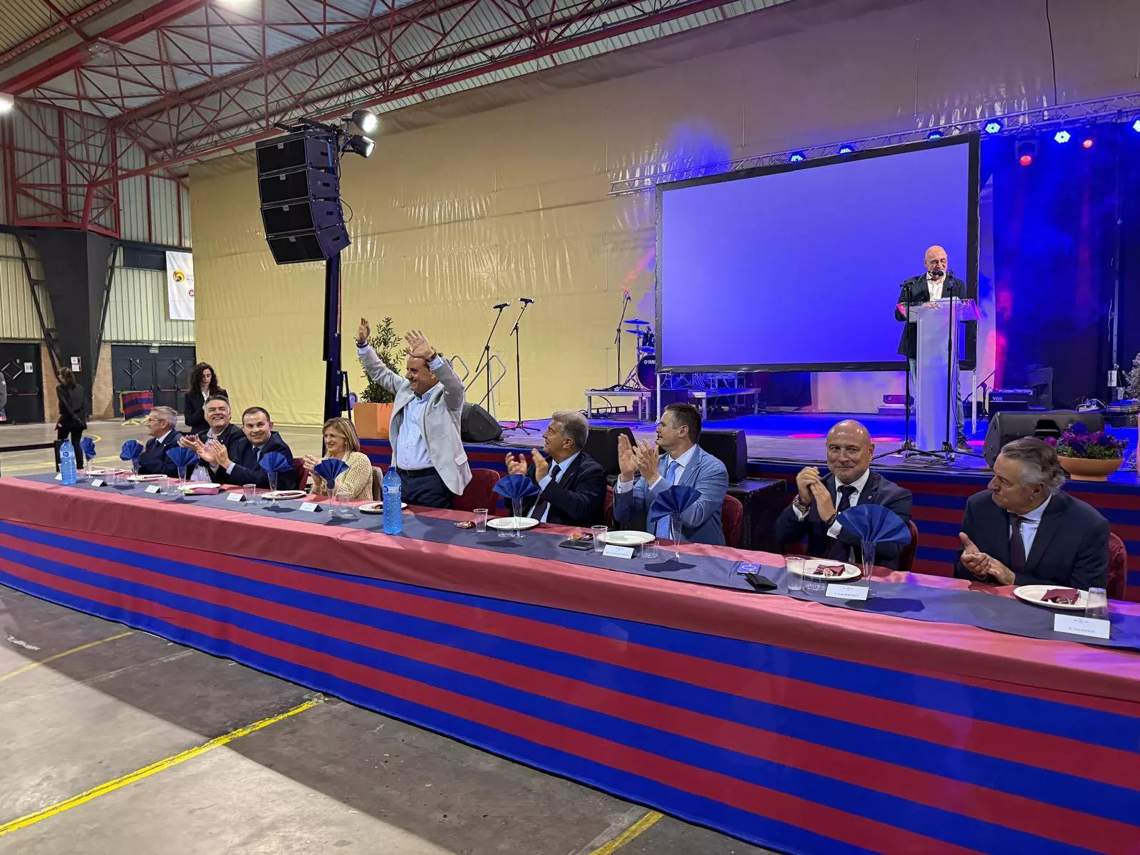 Joan Laporta en Fraga