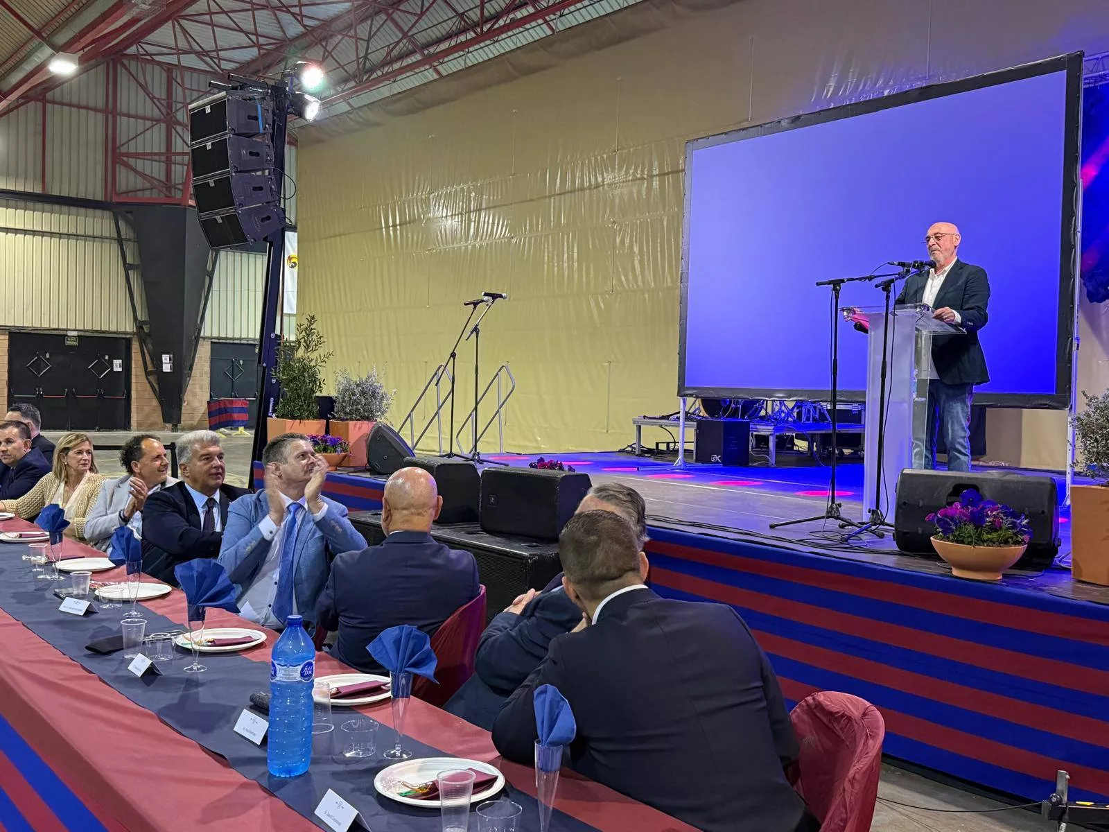 Joan Laporta en Fraga