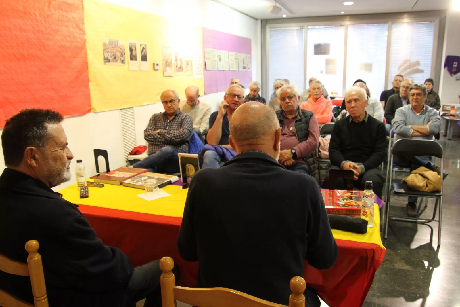 Helena Lumbreras en las jornadas culturales del CRMAHU. Foto Carlos Neofato