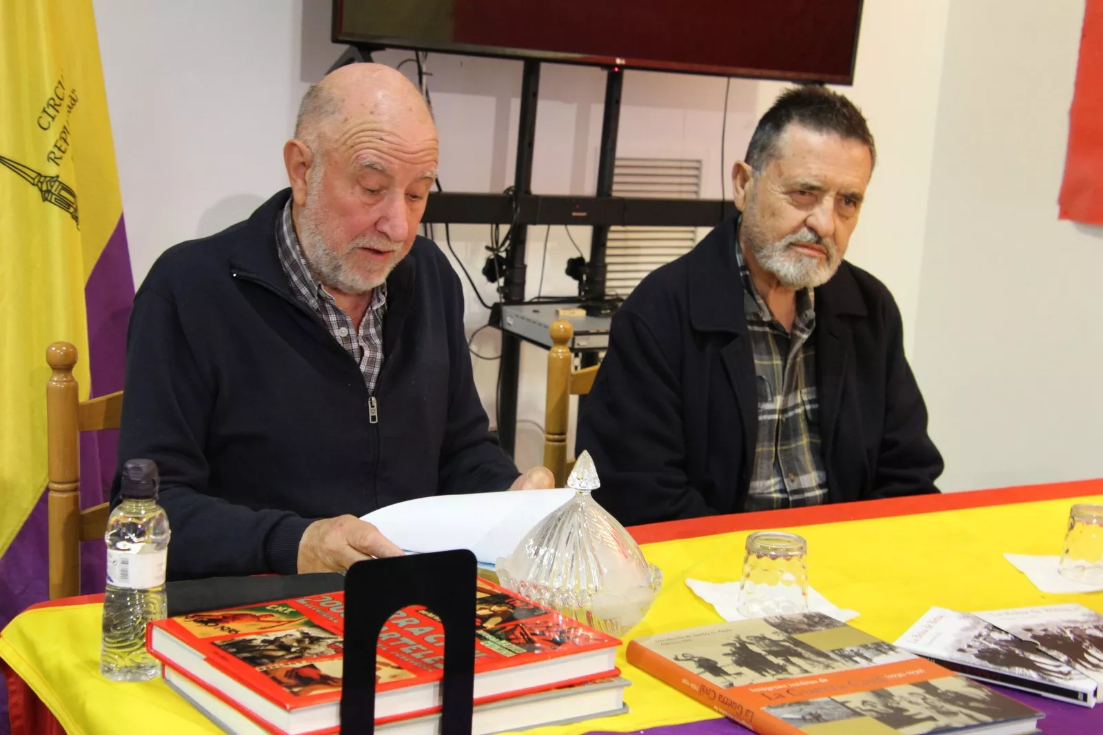 Helena Lumbreras en las jornadas culturales del CRMAHU. Foto Carlos Neofato