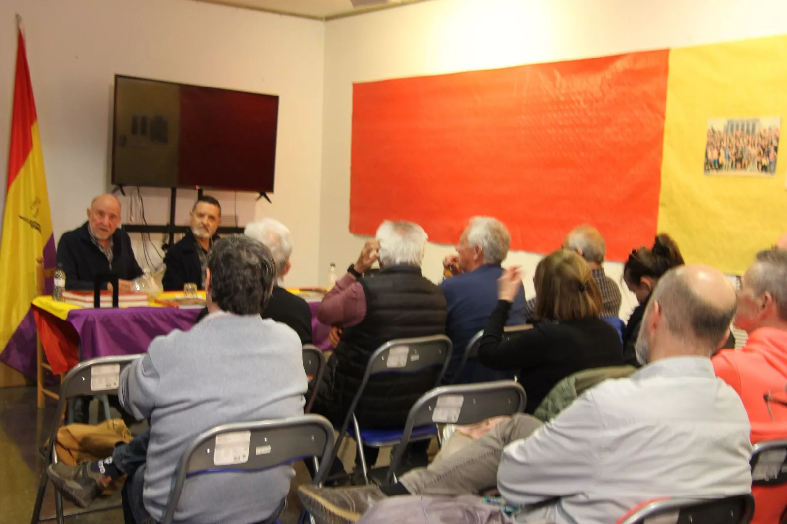 Helena Lumbreras en las jornadas culturales del CRMAHU. Foto Carlos Neofato