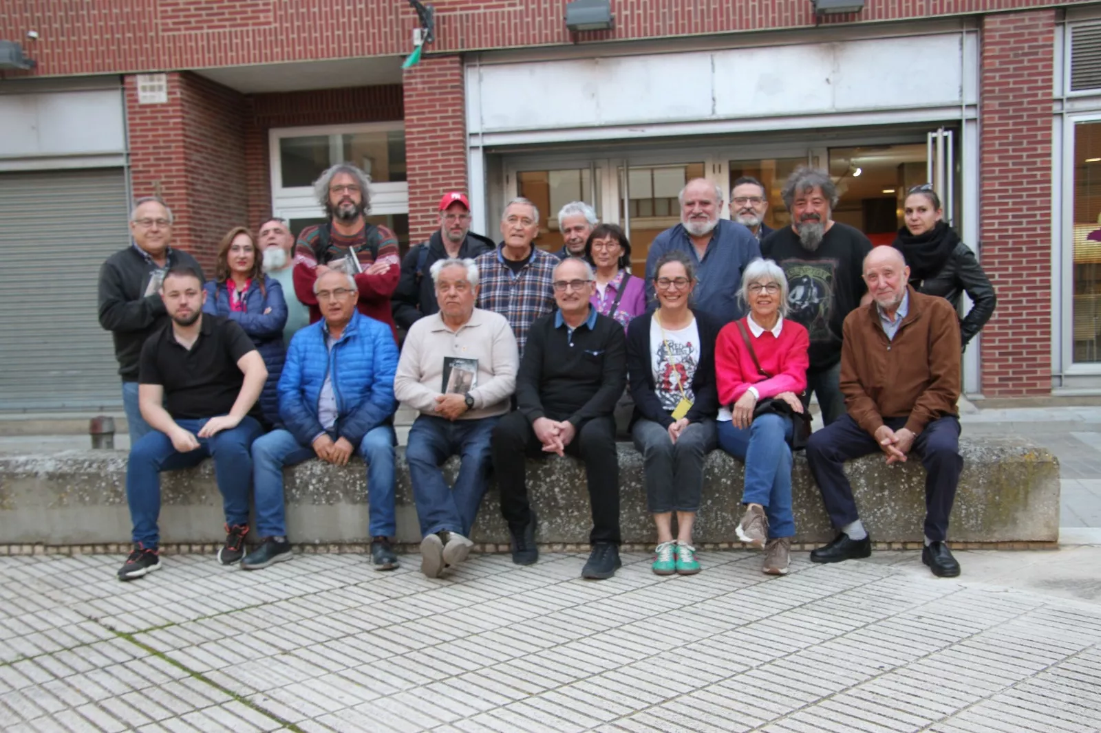 Rafa Saiz en las jornadas culturales del CRMAHU. Foto Carlos Neofato