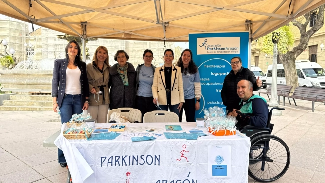 Día Mundial del Párkinson en Huesca.
