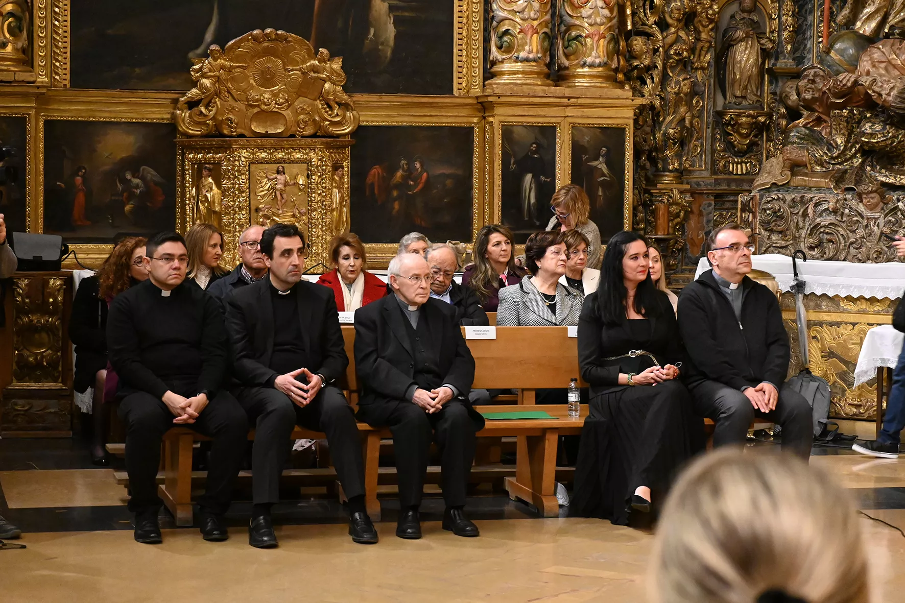 Pregón de la Semana Santa de Huesca por Lorena Orduna. Foto Carlos Jalle