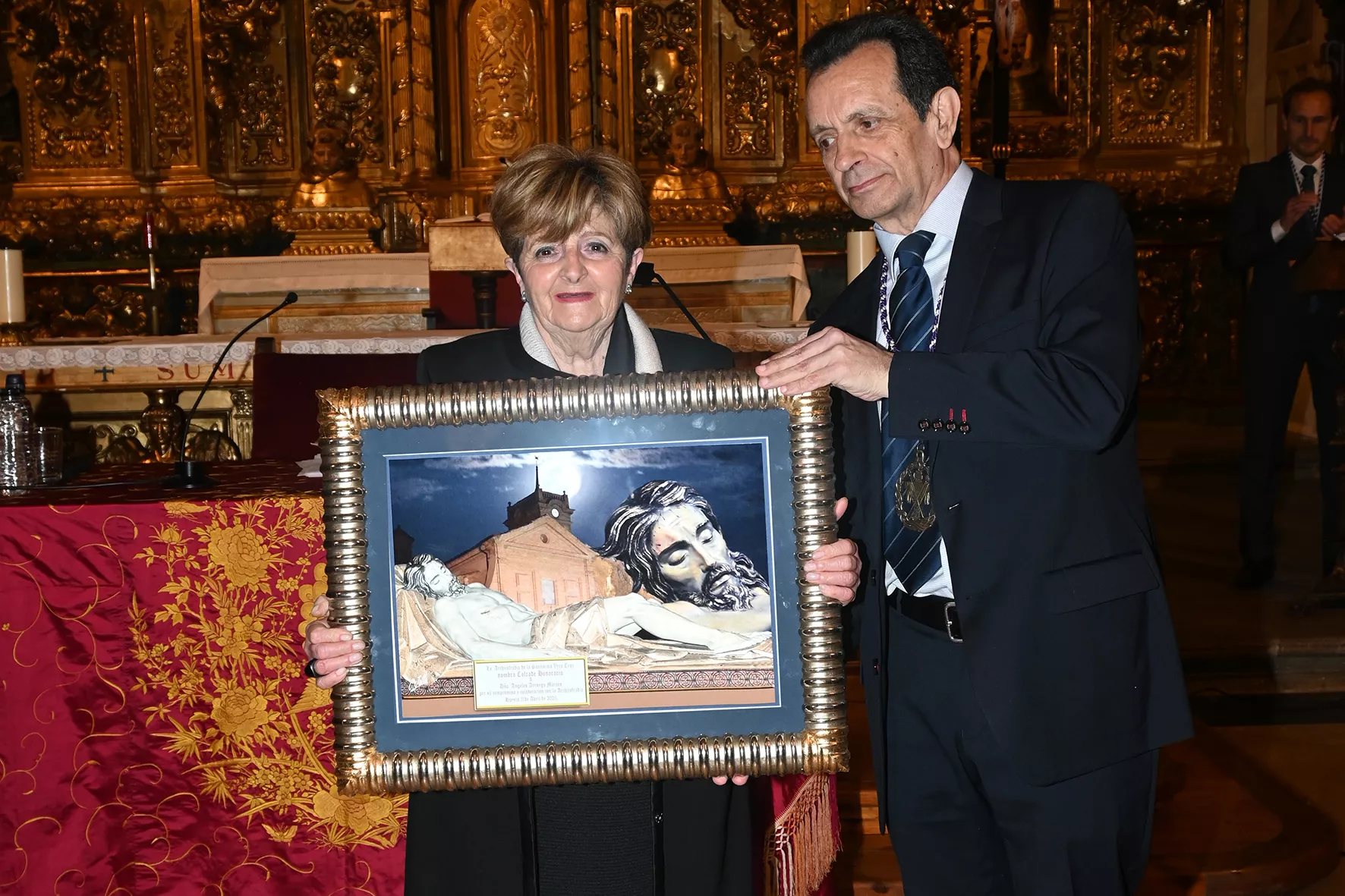 Pregón de la Semana Santa de Huesca por Lorena Orduna. Foto Carlos Jalle