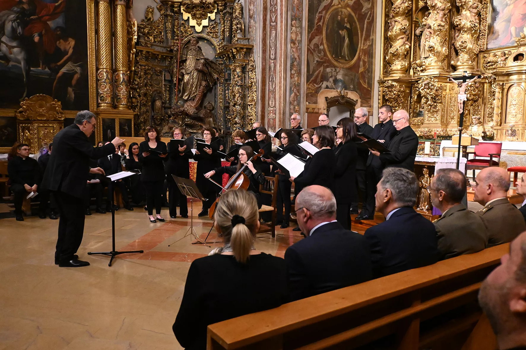 Pregón de la Semana Santa de Huesca por Lorena Orduna. Foto Carlos Jalle