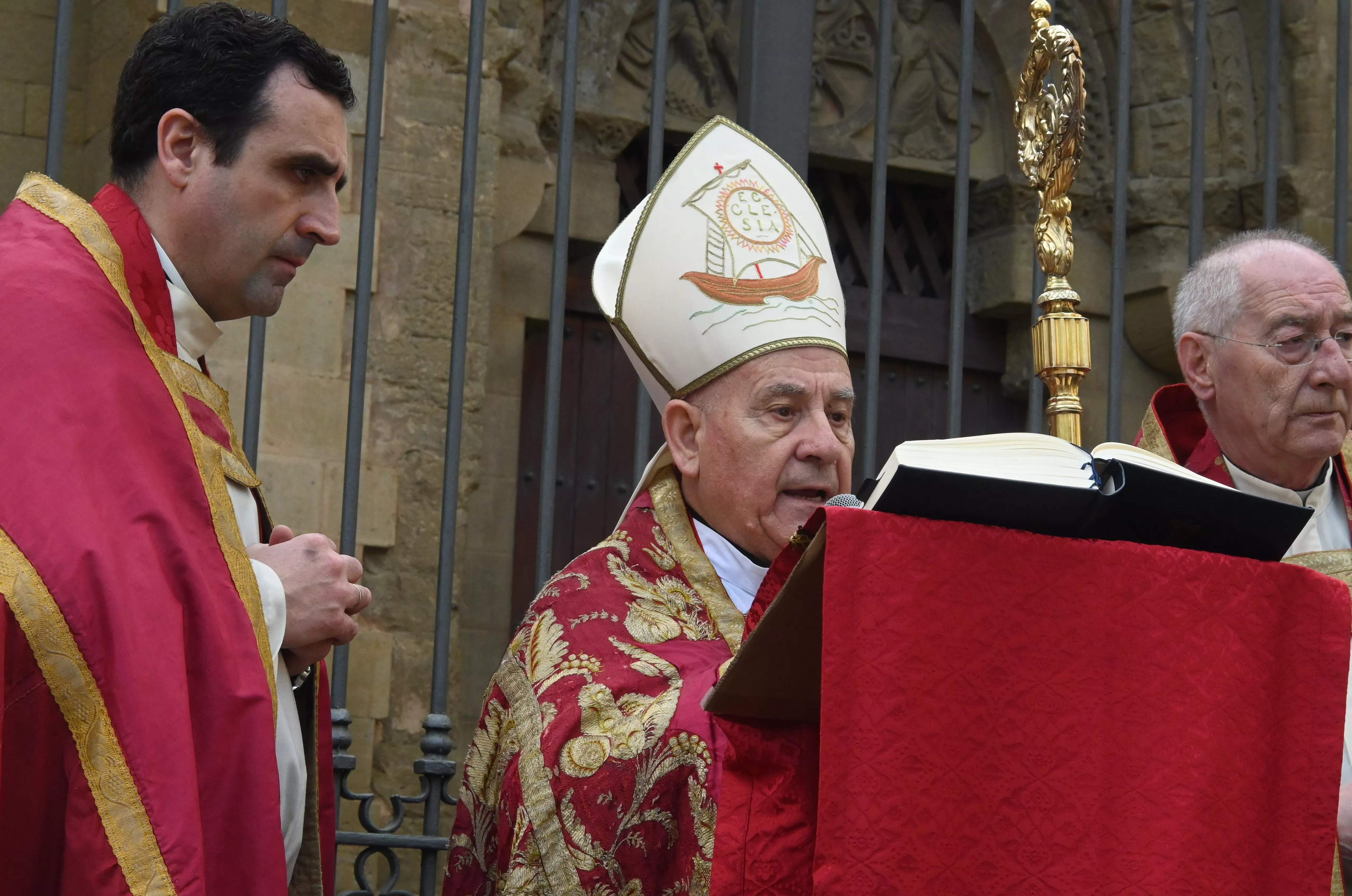 Procesión del Domingo de Ramos en Huesca. Foto Carlos Jalle