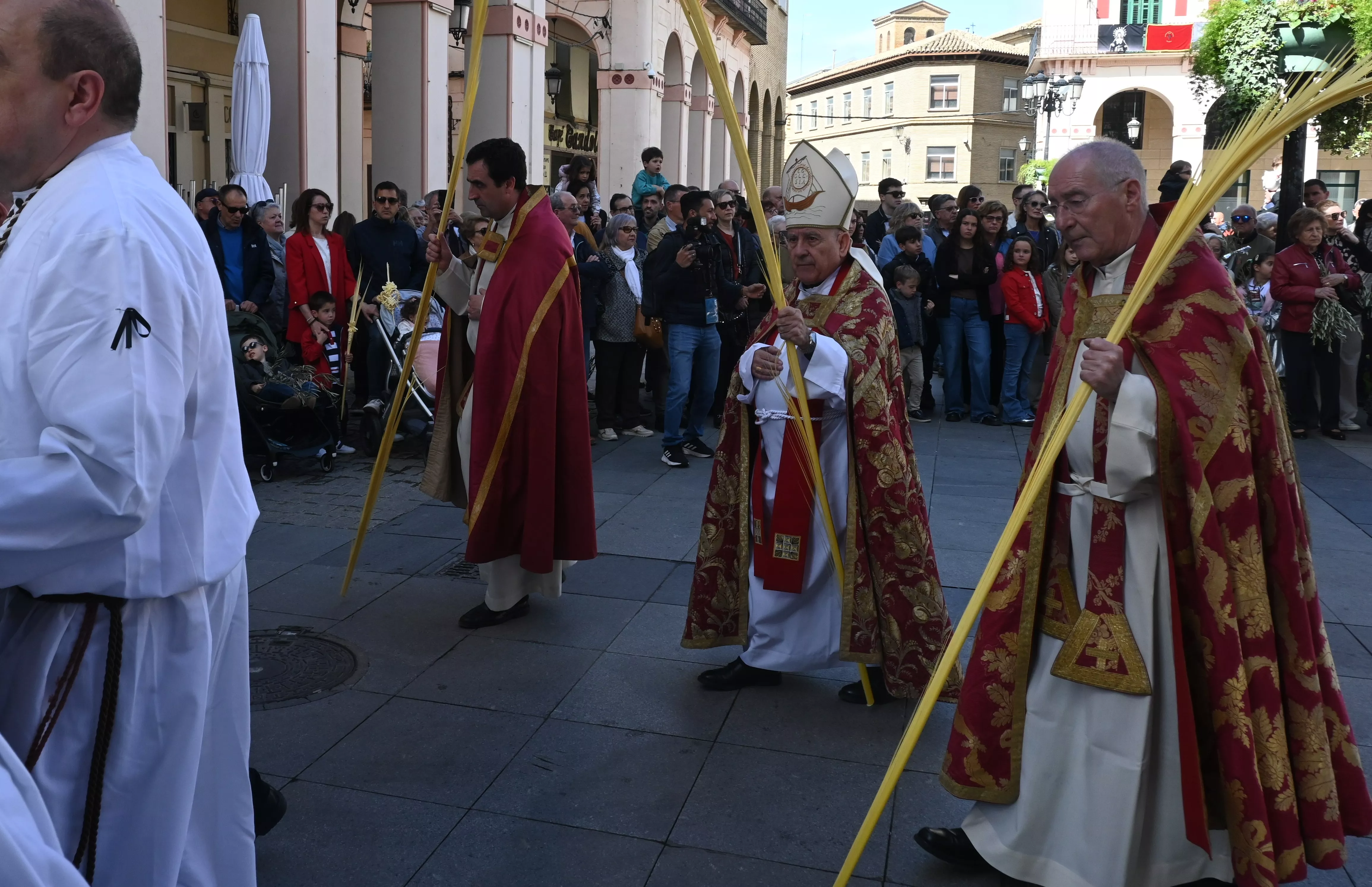 Procesión del Domingo de Ramos en Huesca. Foto Carlos Jalle