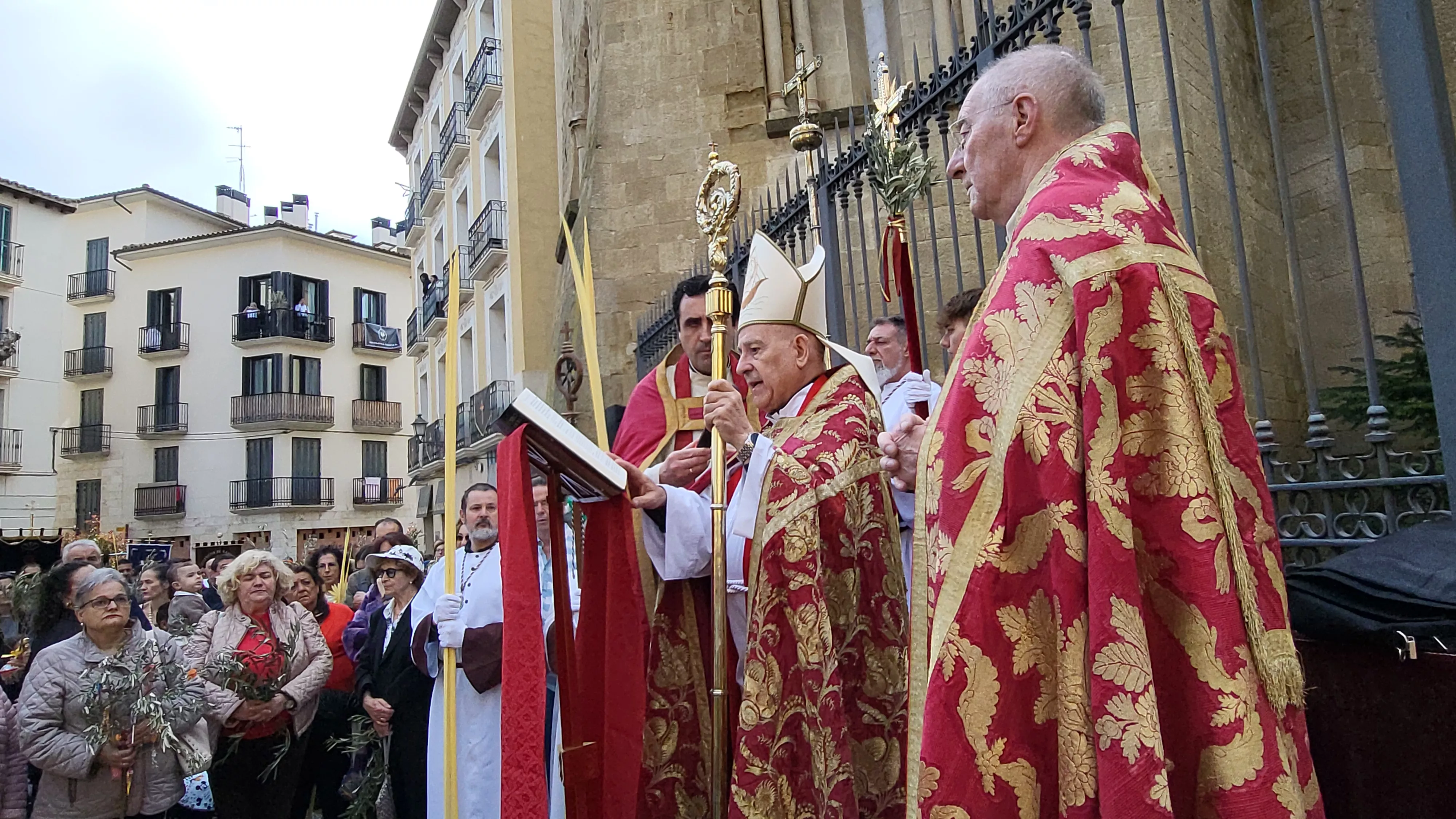 Procesión del Domingo de Ramos en Huesca. Foto Mercedes Manterola