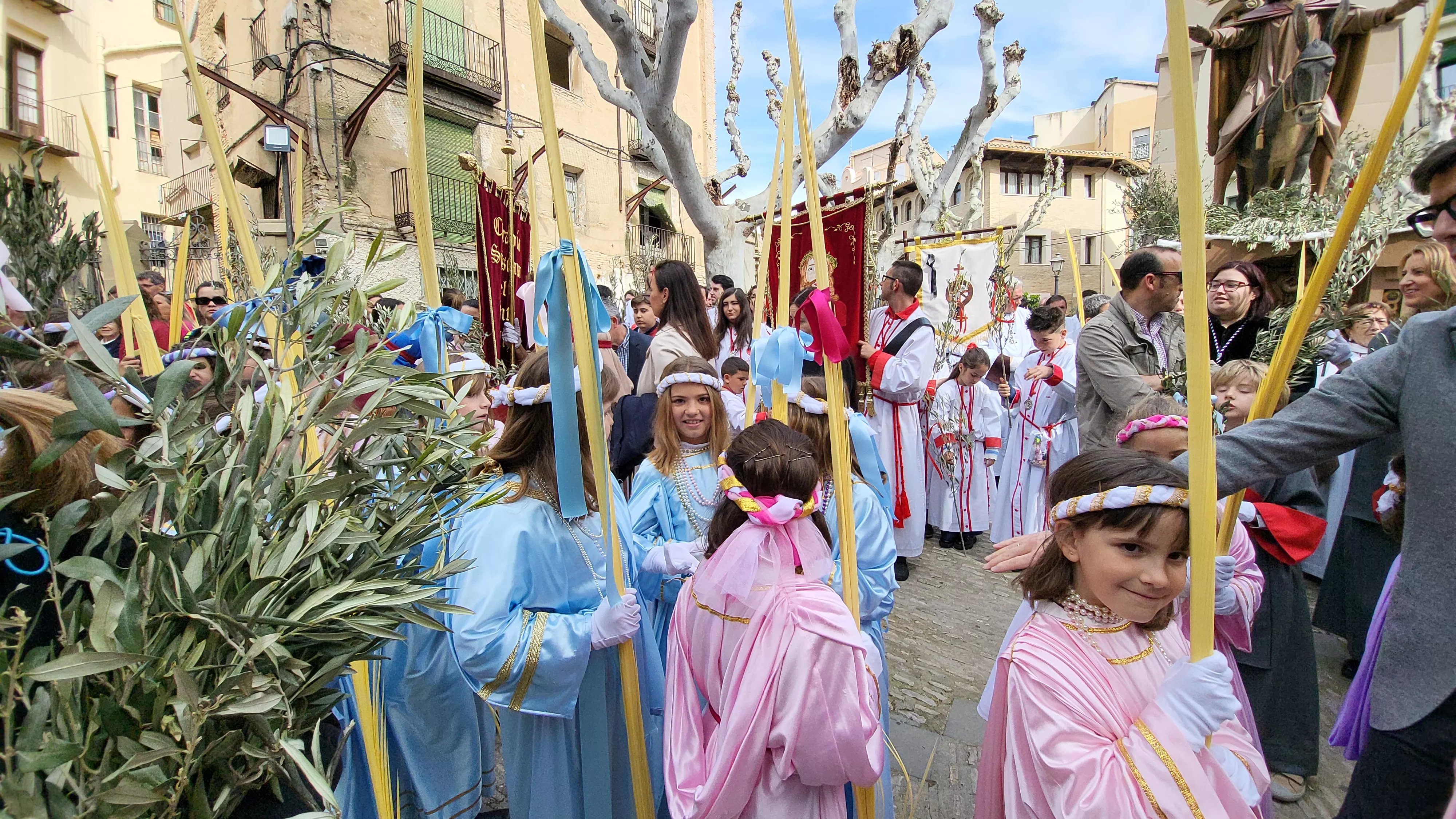 Procesión del Domingo de Ramos en Huesca. Foto Mercedes Manterola