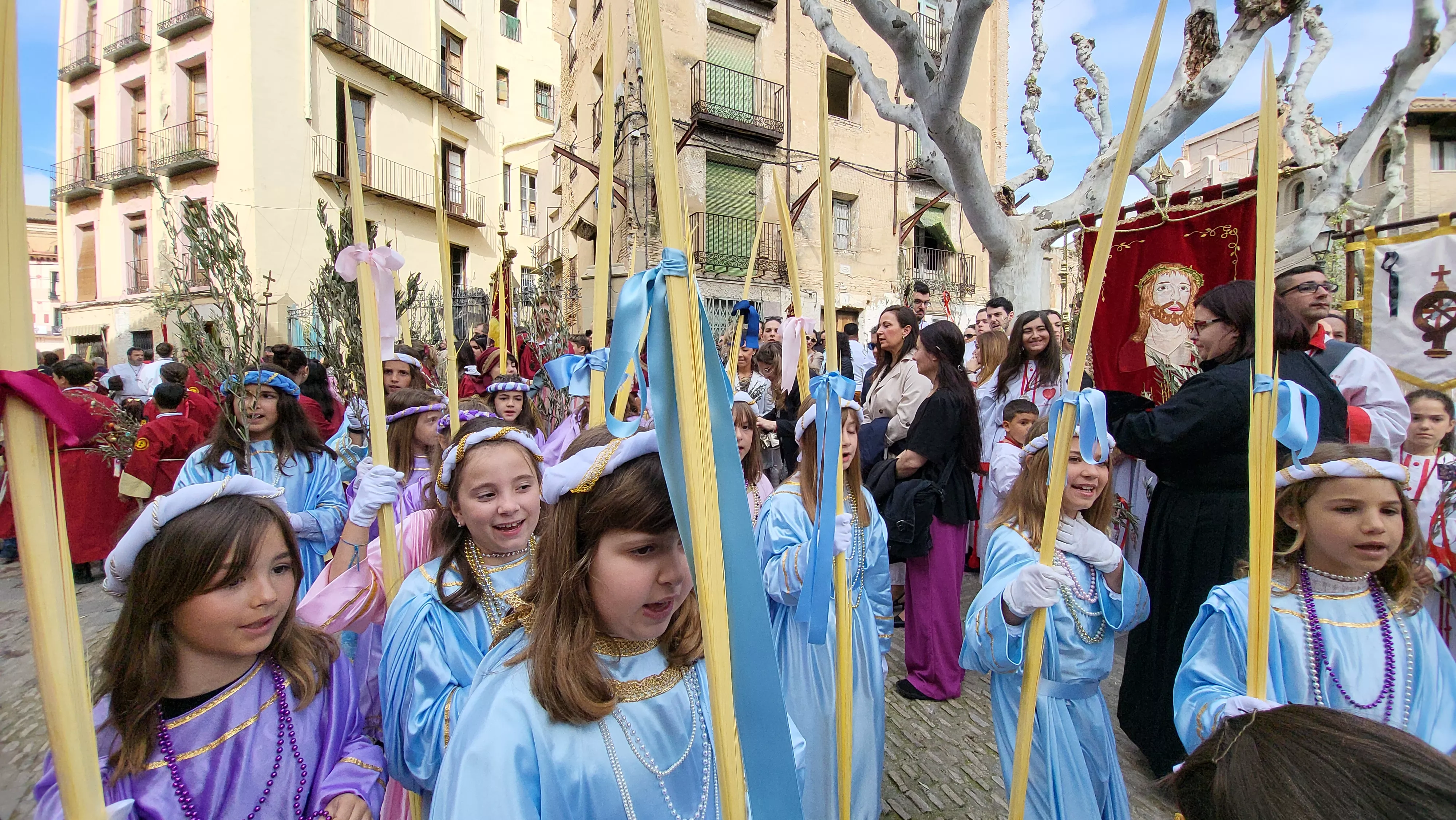 Procesión del Domingo de Ramos en Huesca. Foto Mercedes Manterola