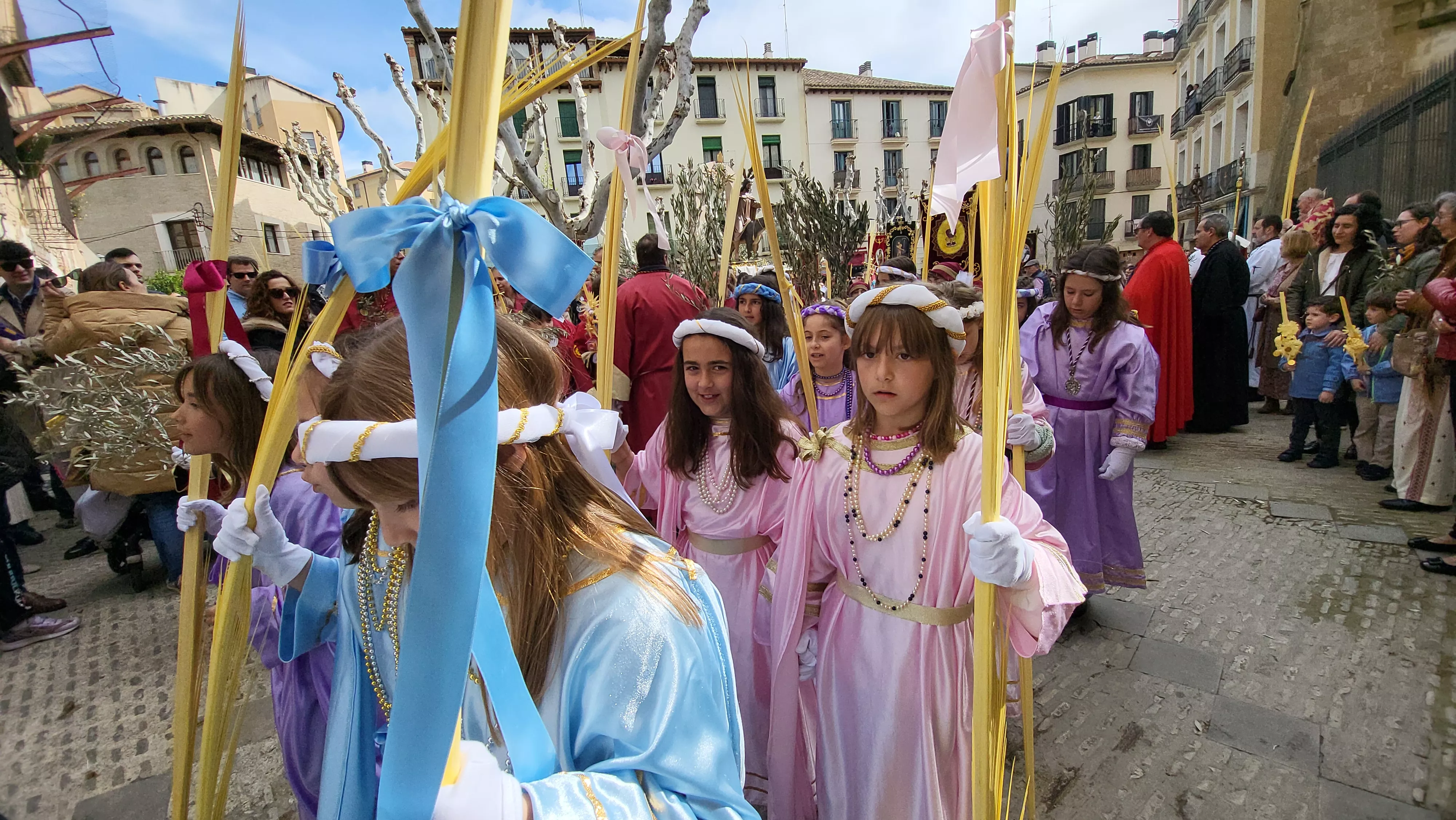 Procesión del Domingo de Ramos en Huesca. Foto Mercedes Manterola