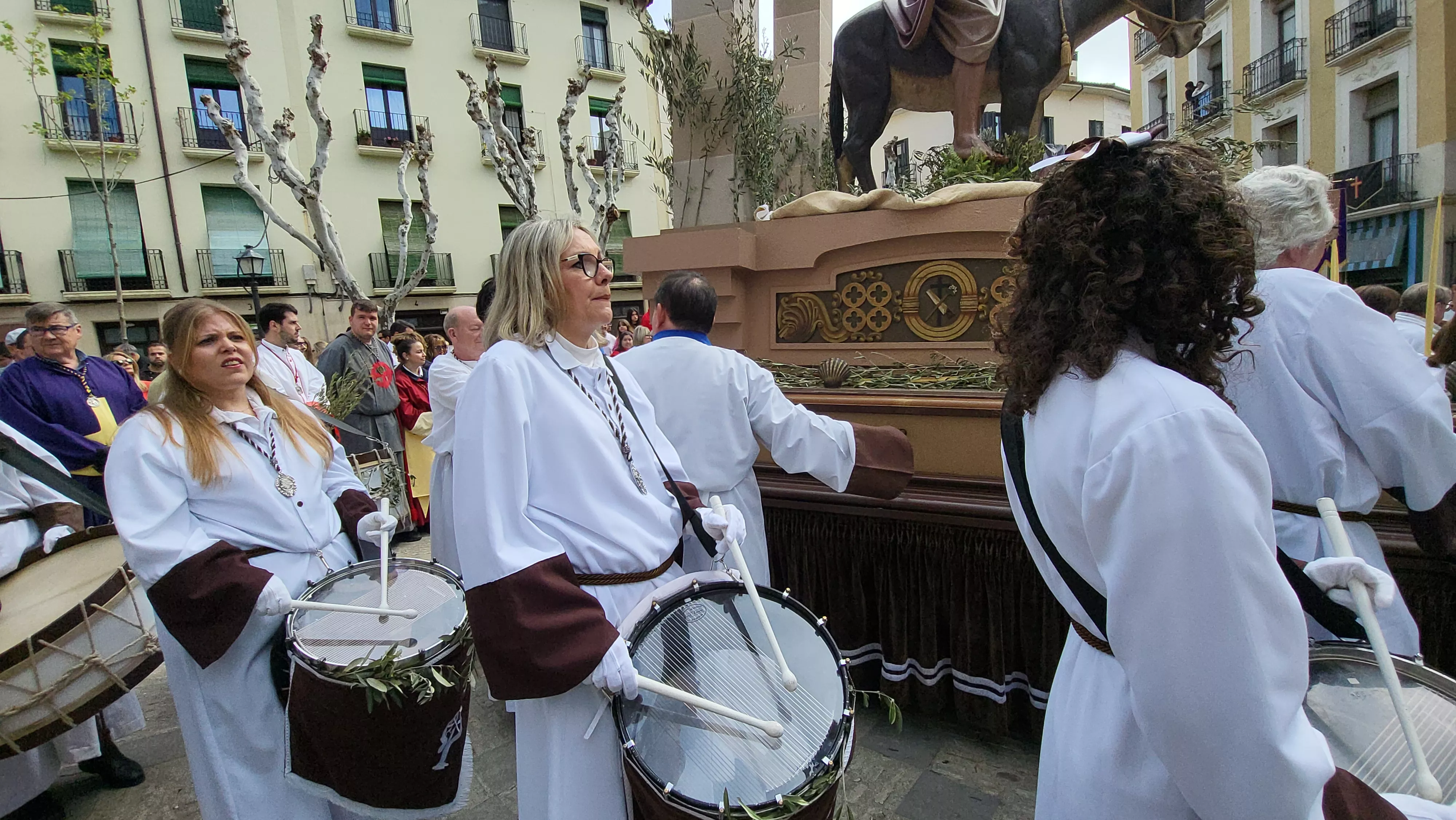 Procesión del Domingo de Ramos en Huesca. Foto Mercedes Manterola