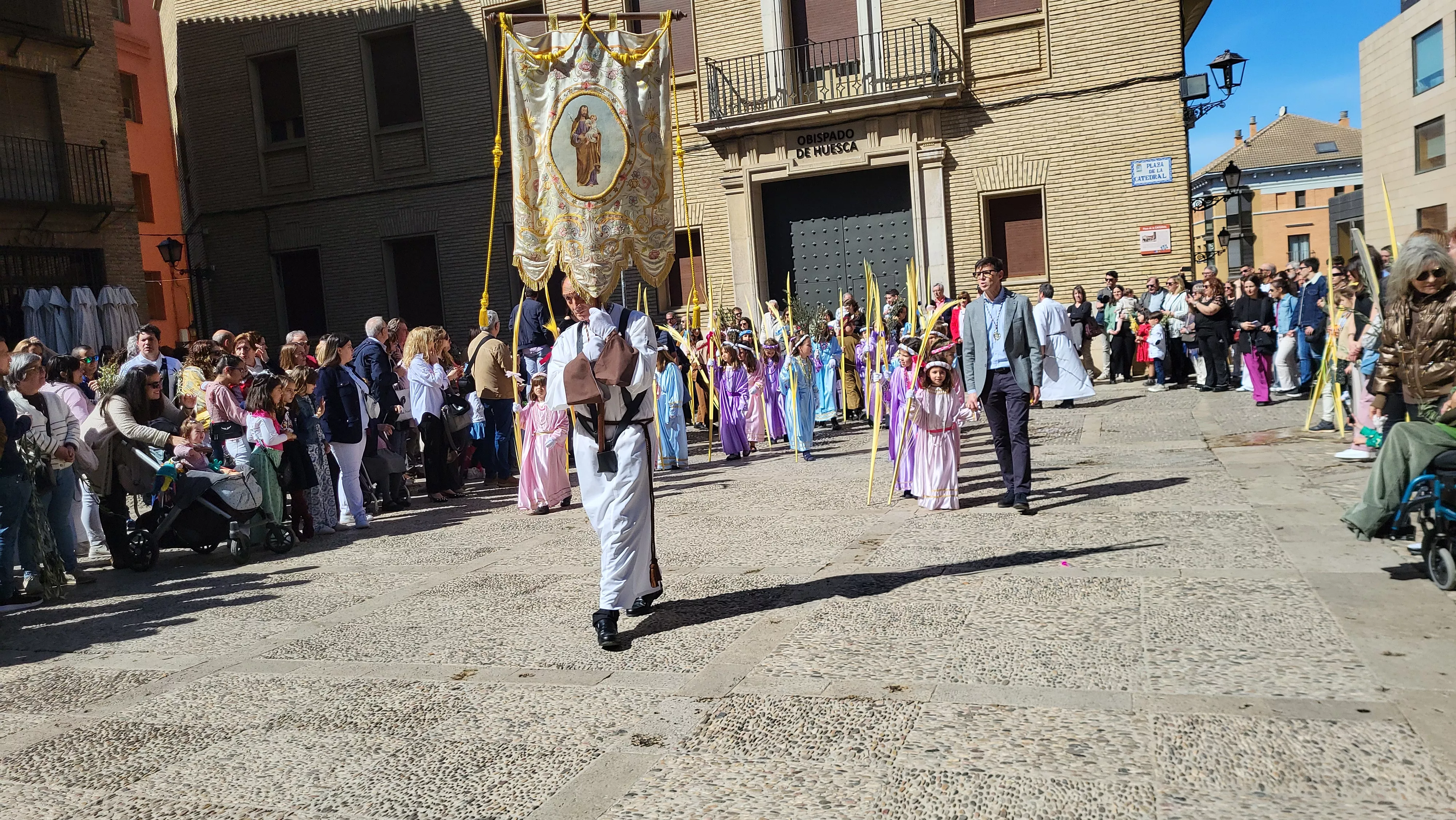 Procesión del Domingo de Ramos en Huesca. Foto Mercedes Manterola