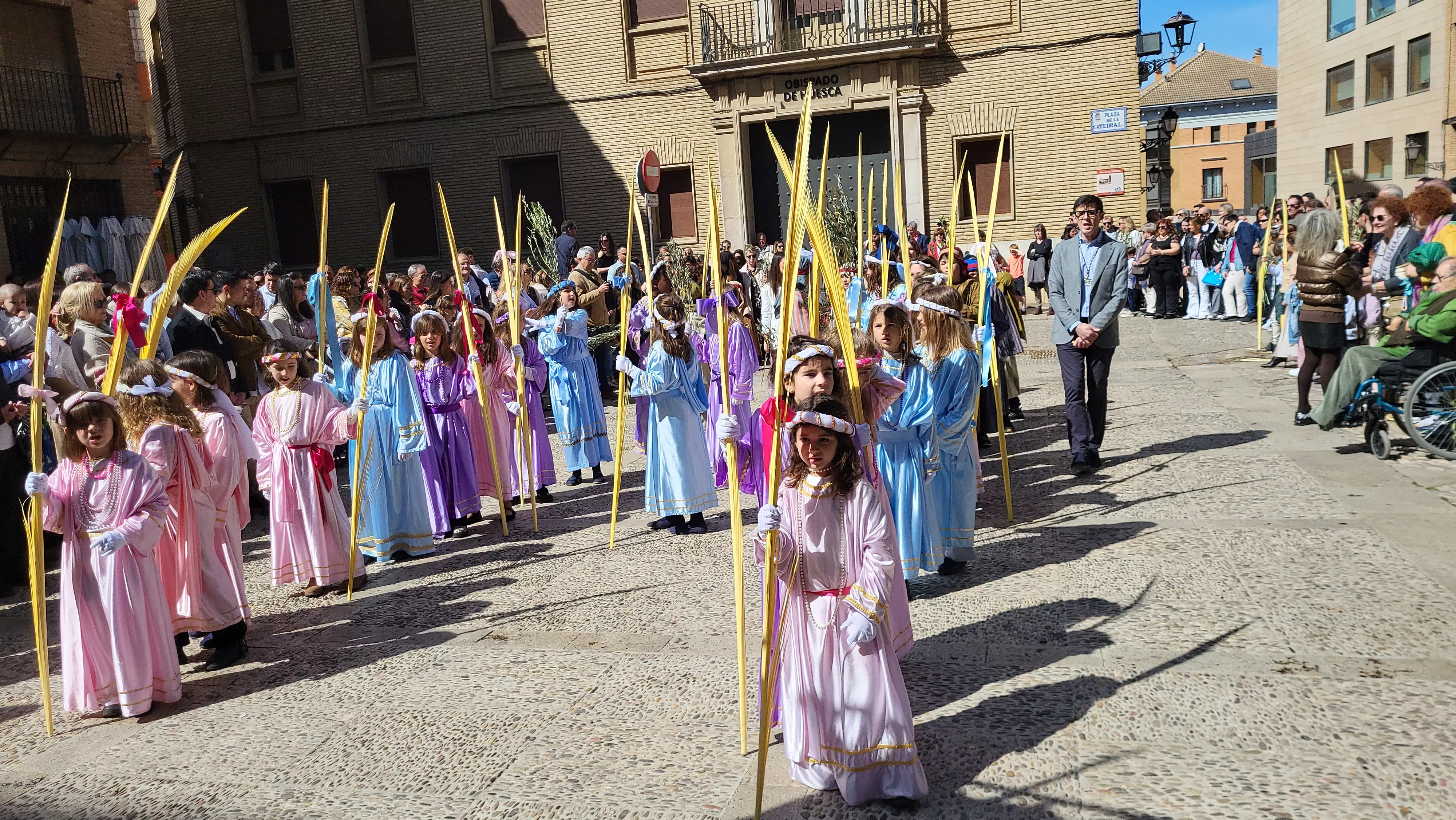 Procesión del Domingo de Ramos en Huesca. Foto Mercedes Manterola