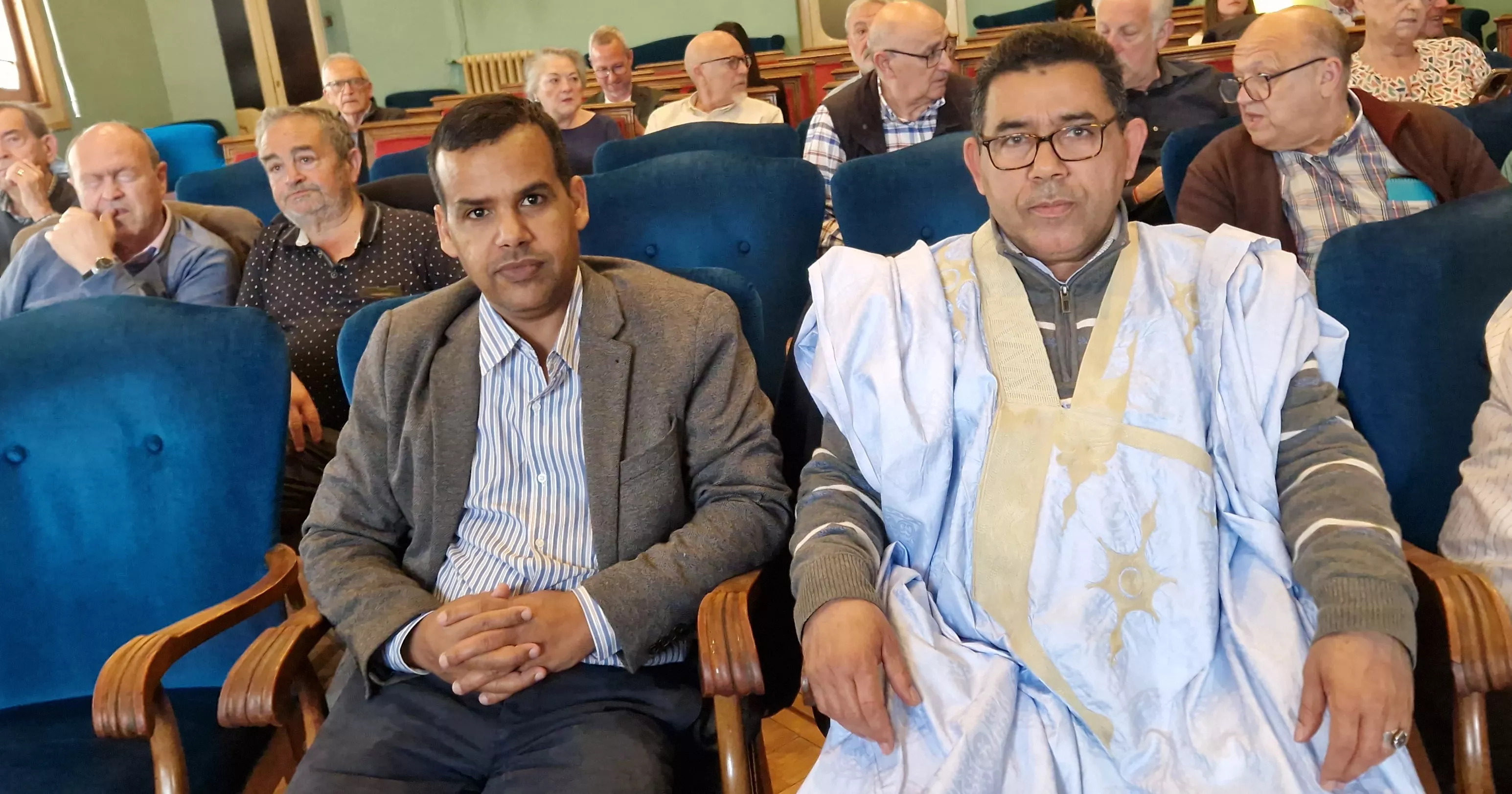 Mohamed Yumani y Omar Yuli. Foto Myriam Martínez