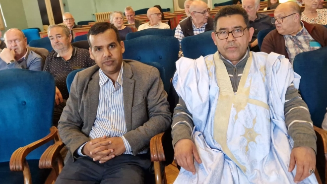 Mohamed Yumani y Omar Yuli. Foto Myriam Martínez