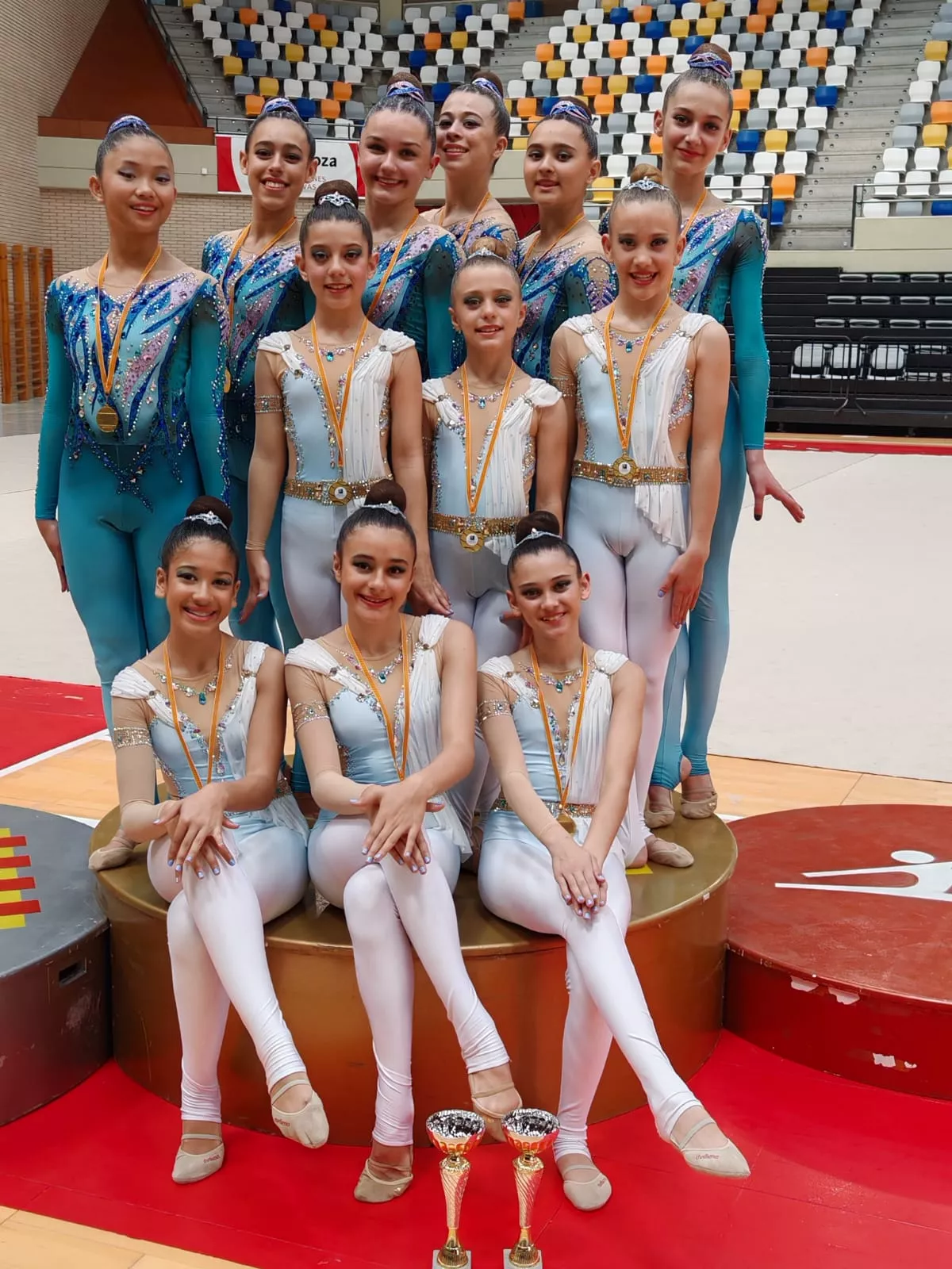 Club 2000 Barbastro, gimnasia estética de grupo