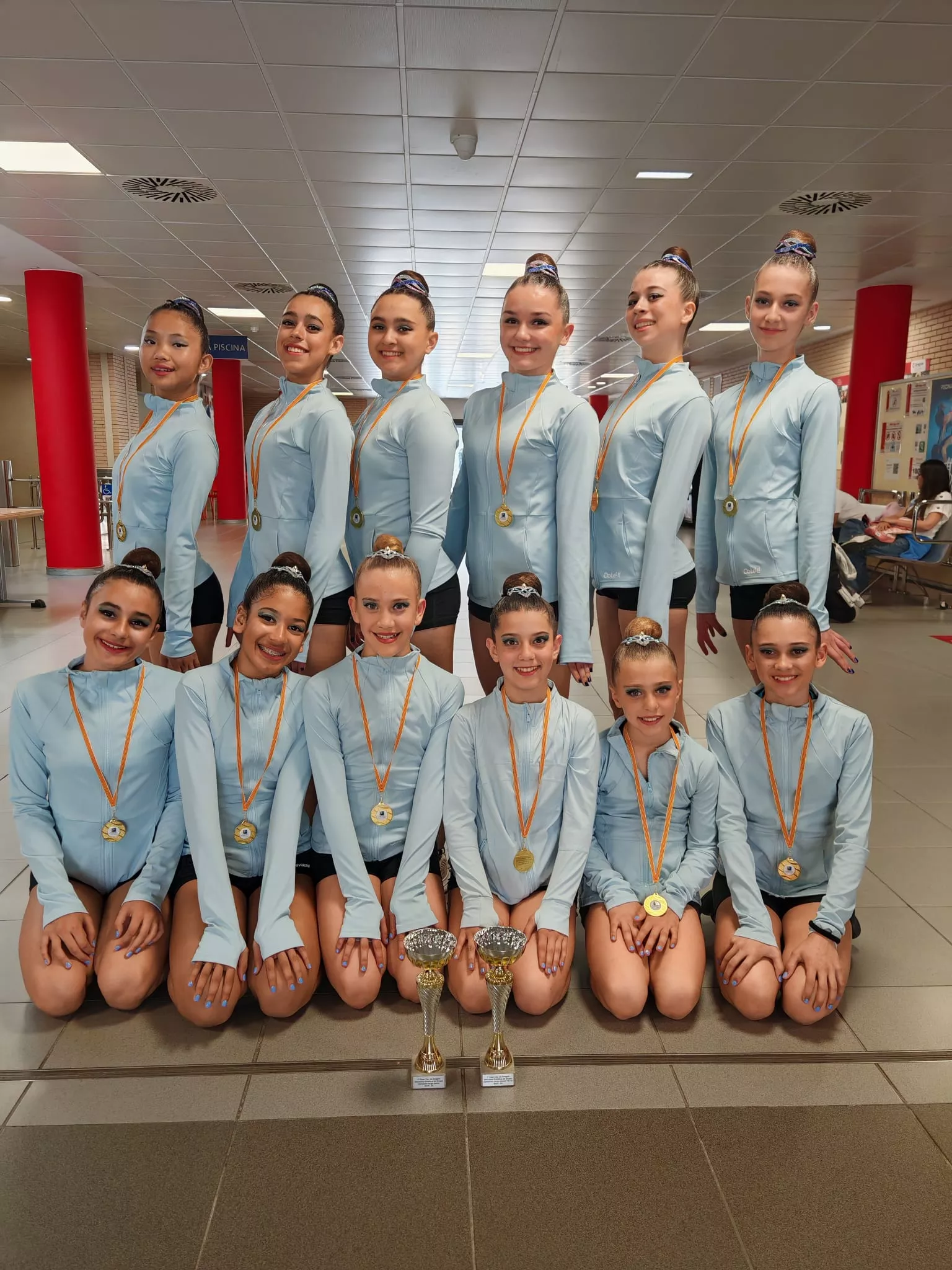 Club 2000 Barbastro, gimnasia estética de grupo