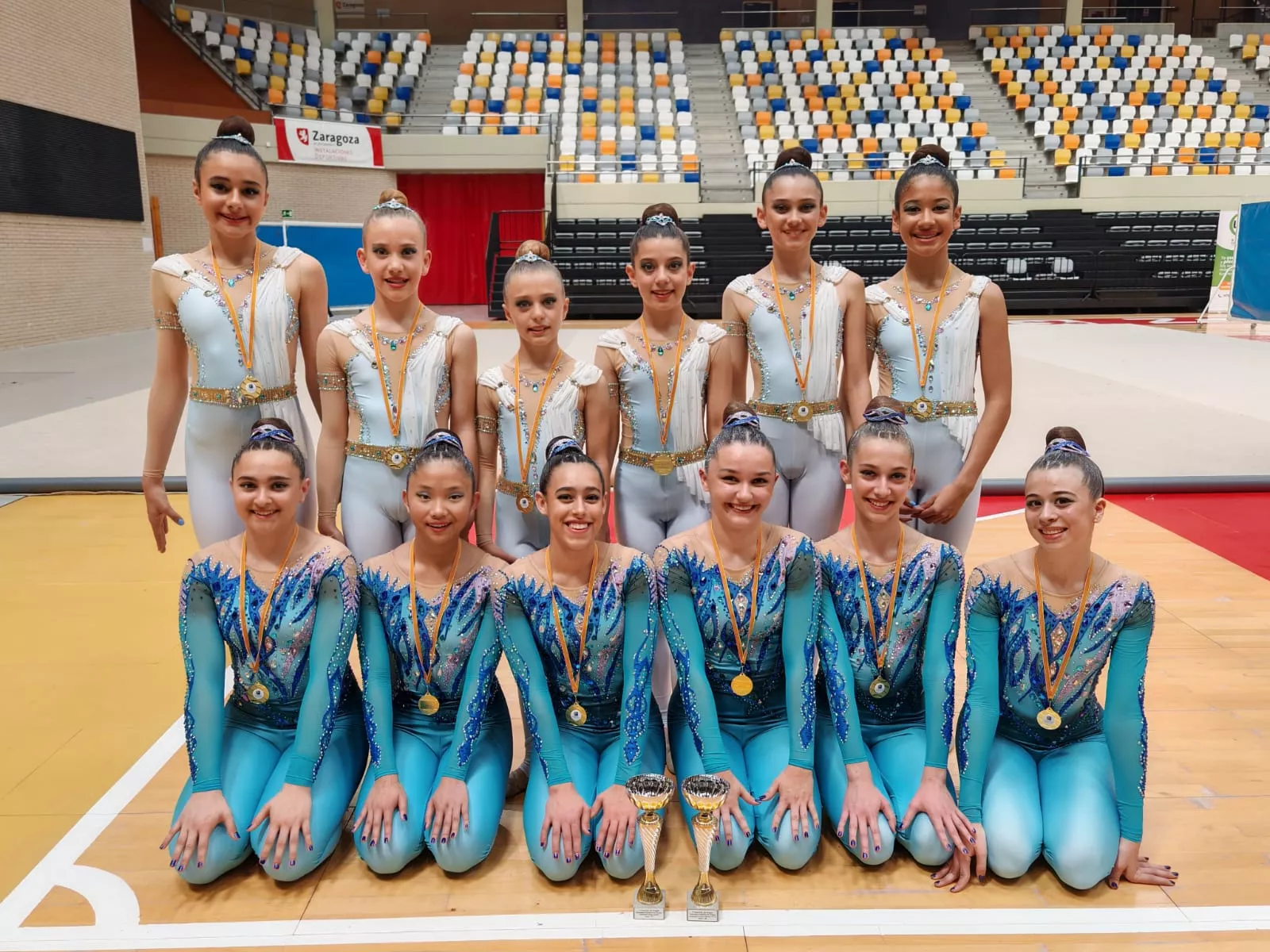 Club 2000 Barbastro, gimnasia estética de grupo