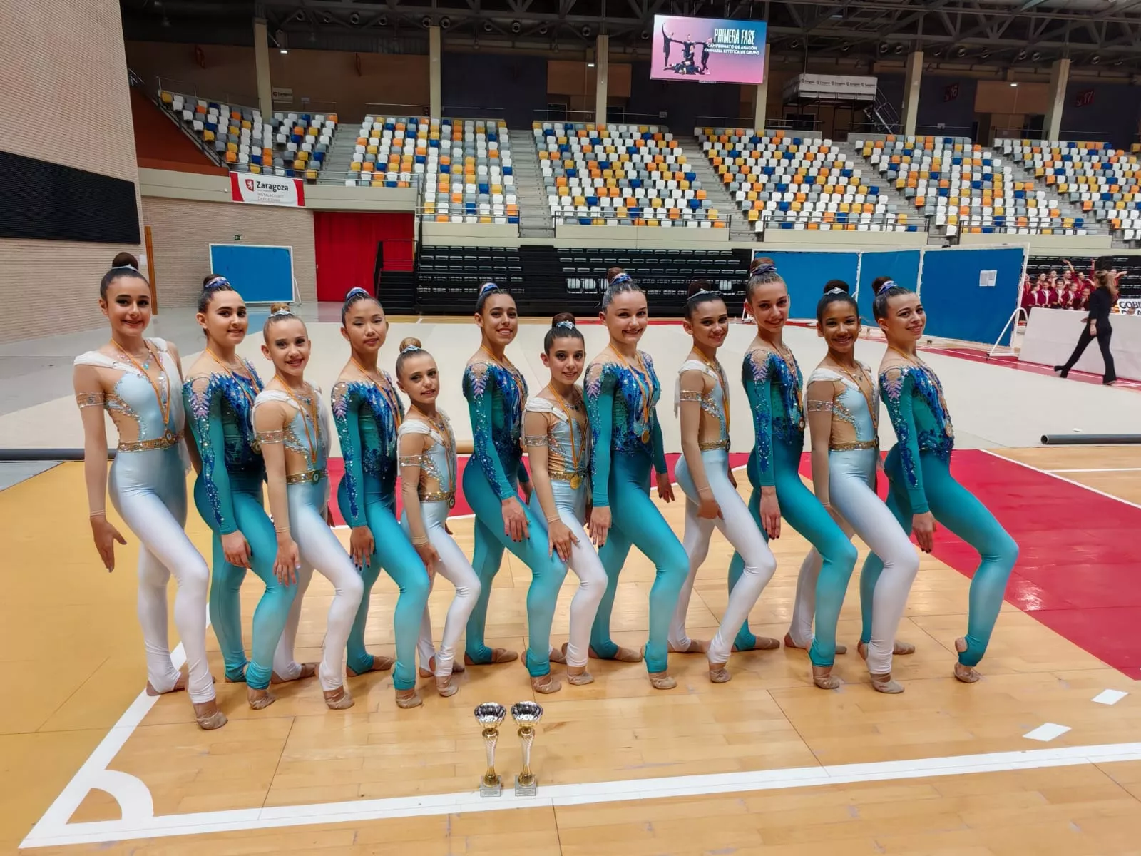 Club 2000 Barbastro, gimnasia estética de grupo