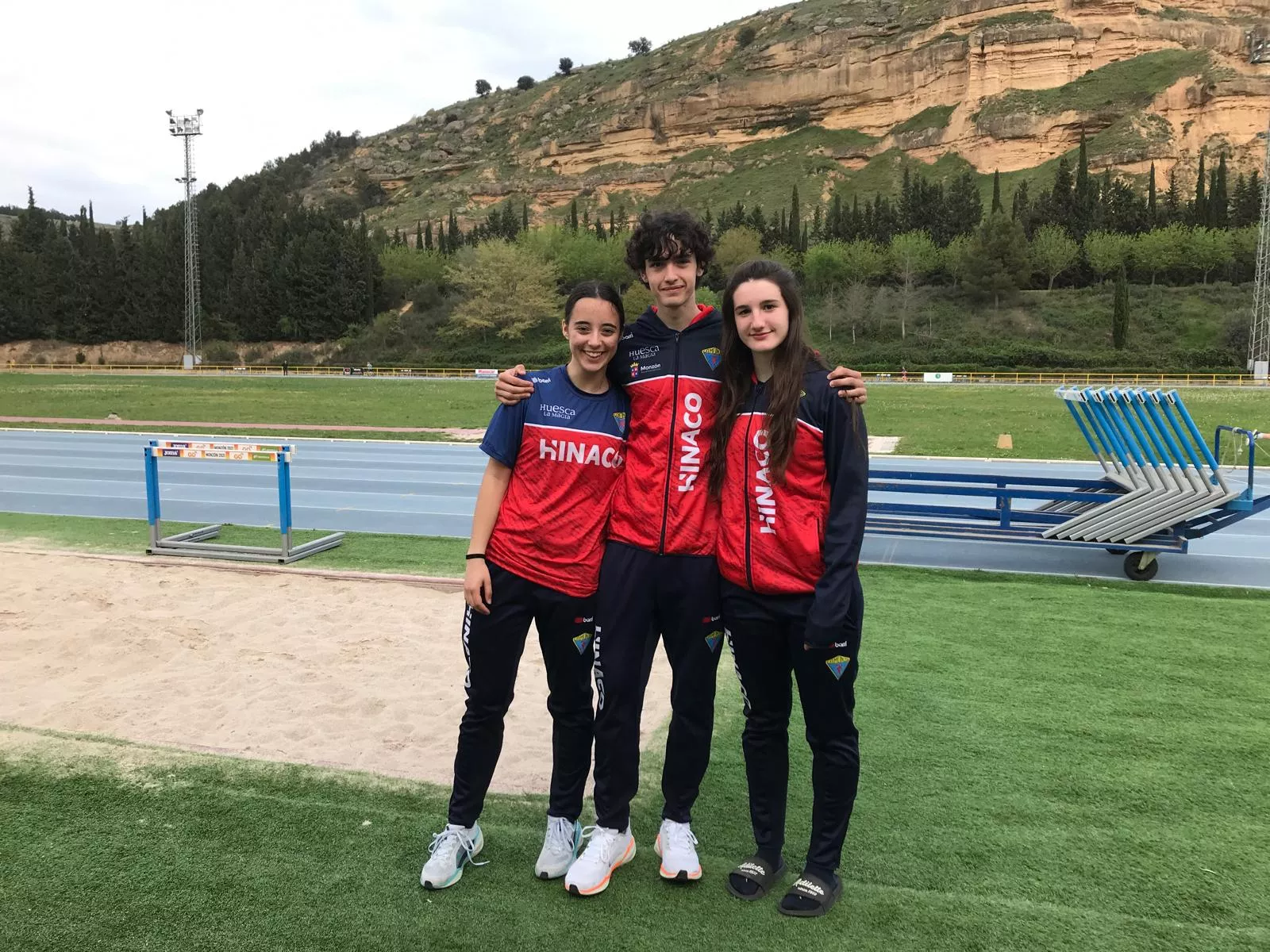 Clara Martínez, Marcos del Olmo y Laia Radigales