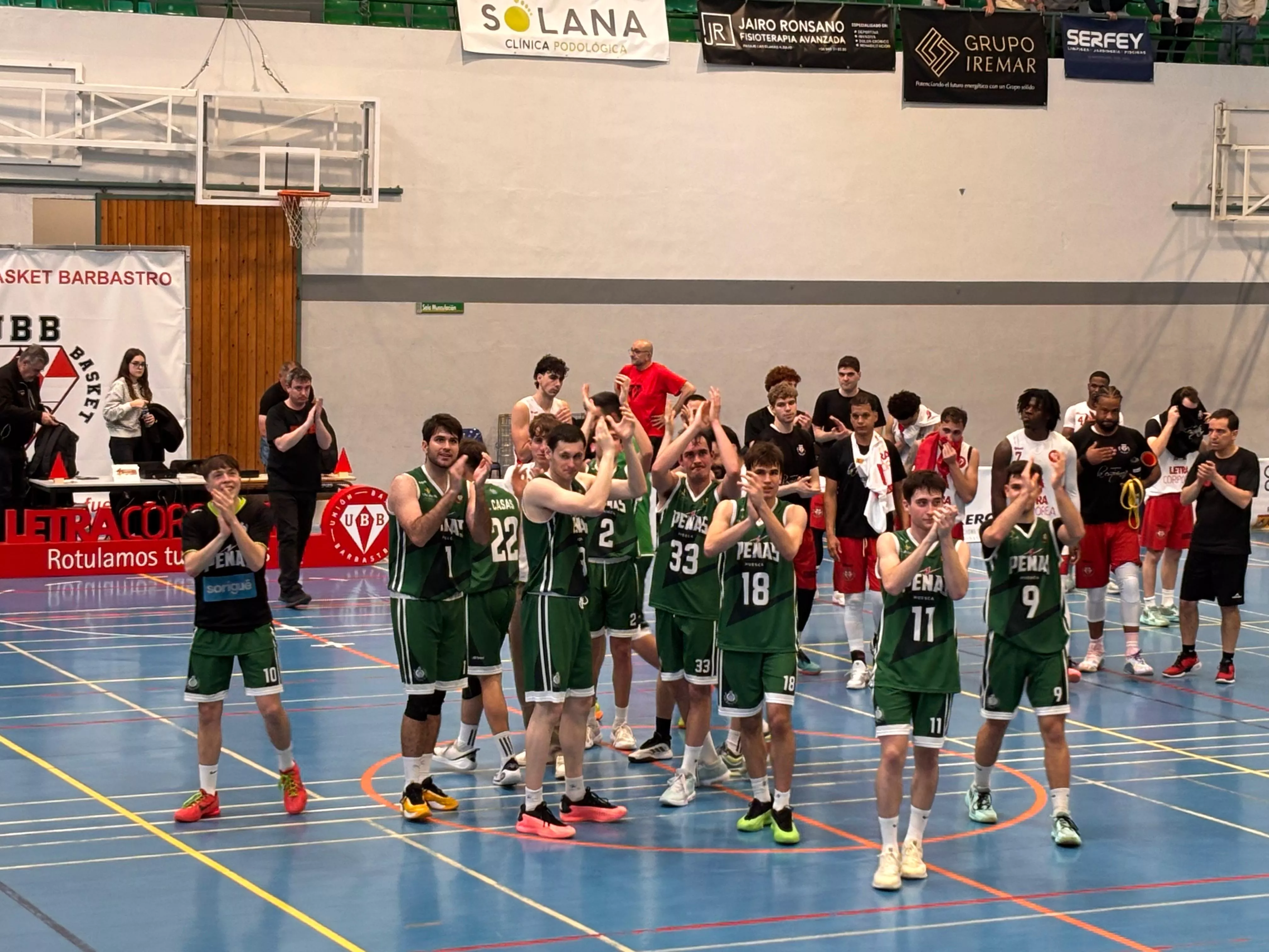 Sorigué Peñas se lleva el primer envite ante Letra Corpórea UBB (59-64)