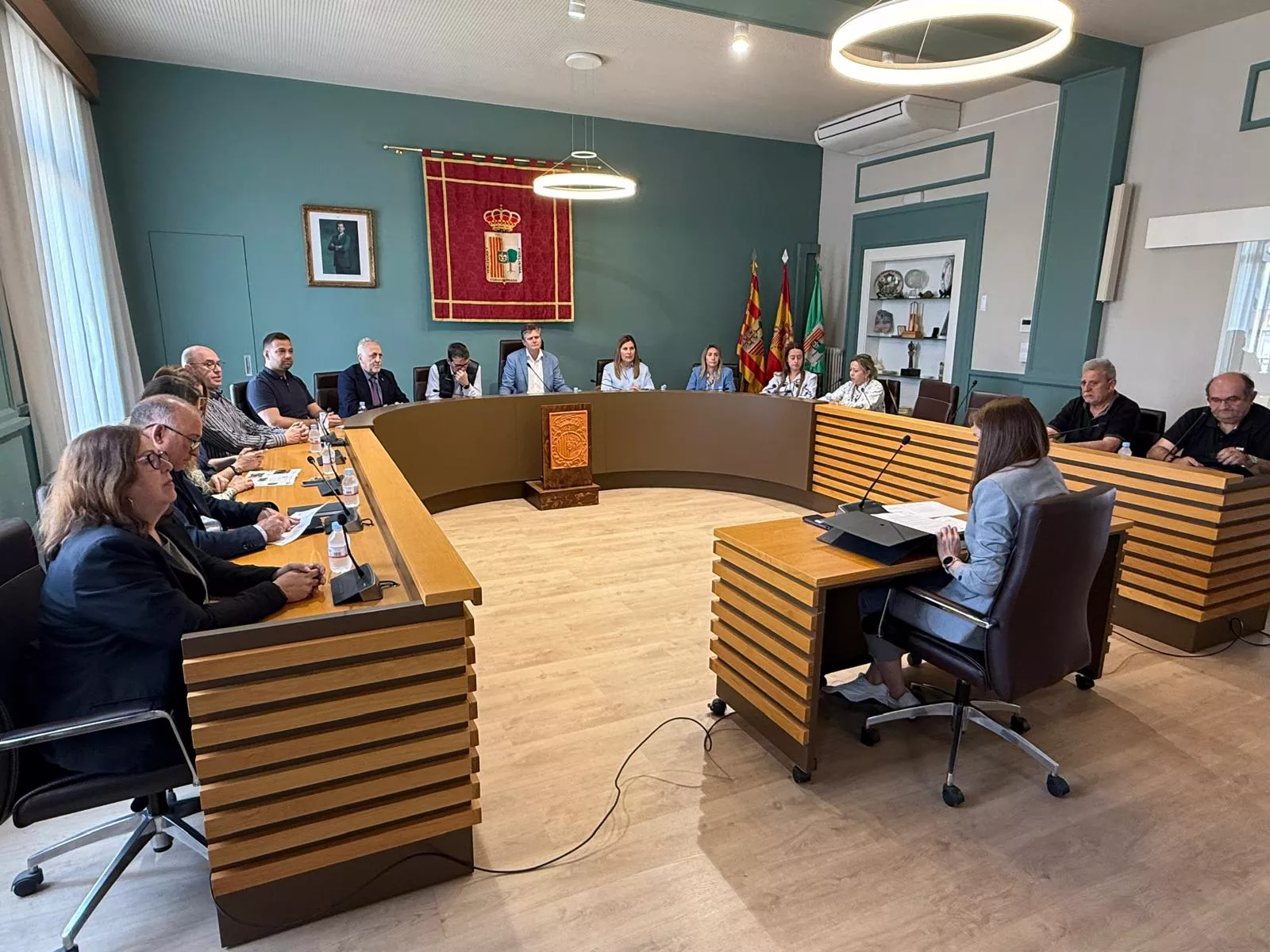 Pleno del Ayuntamiento de Fraga