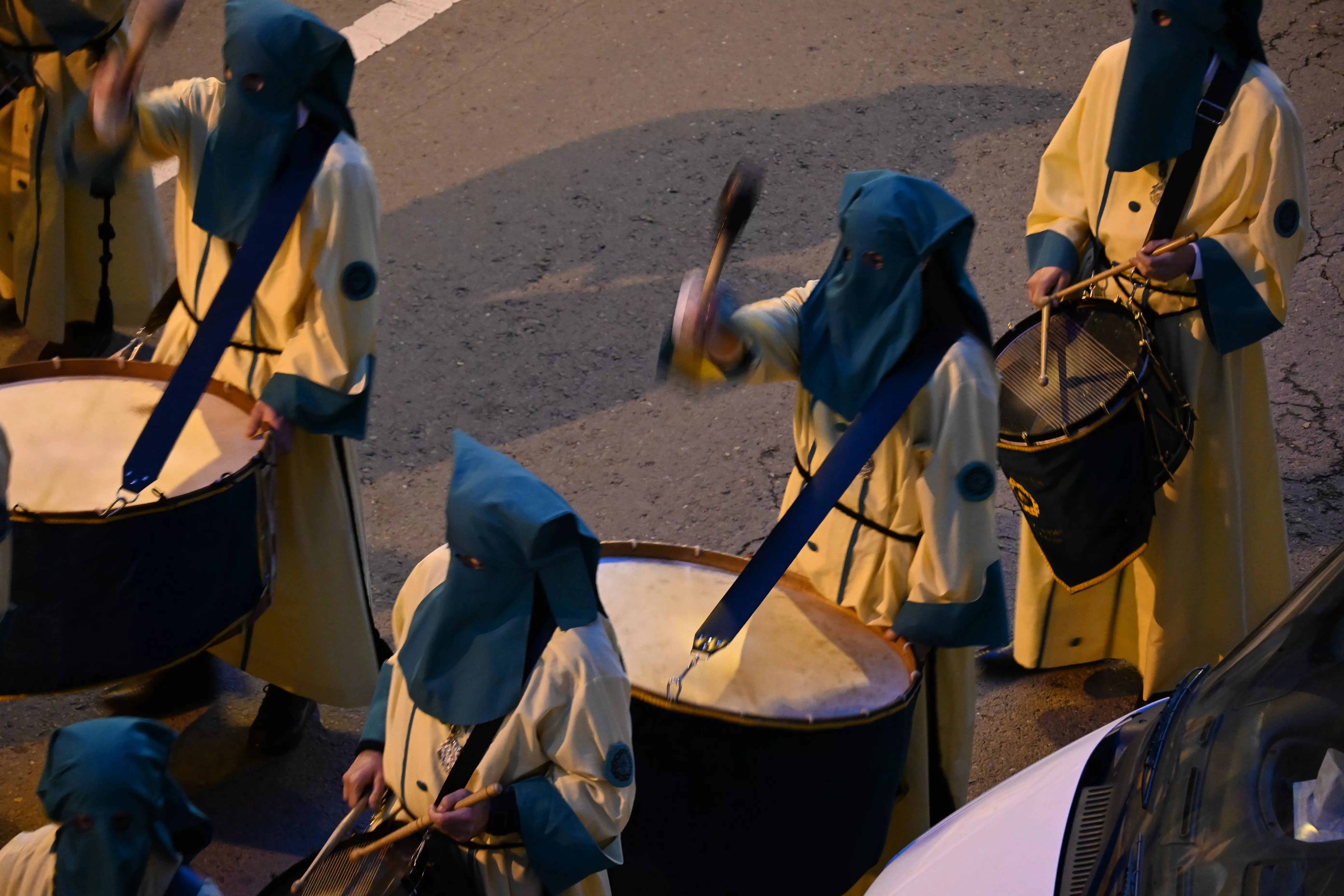 Procesión del Santo Cáliz con el Cenáculo