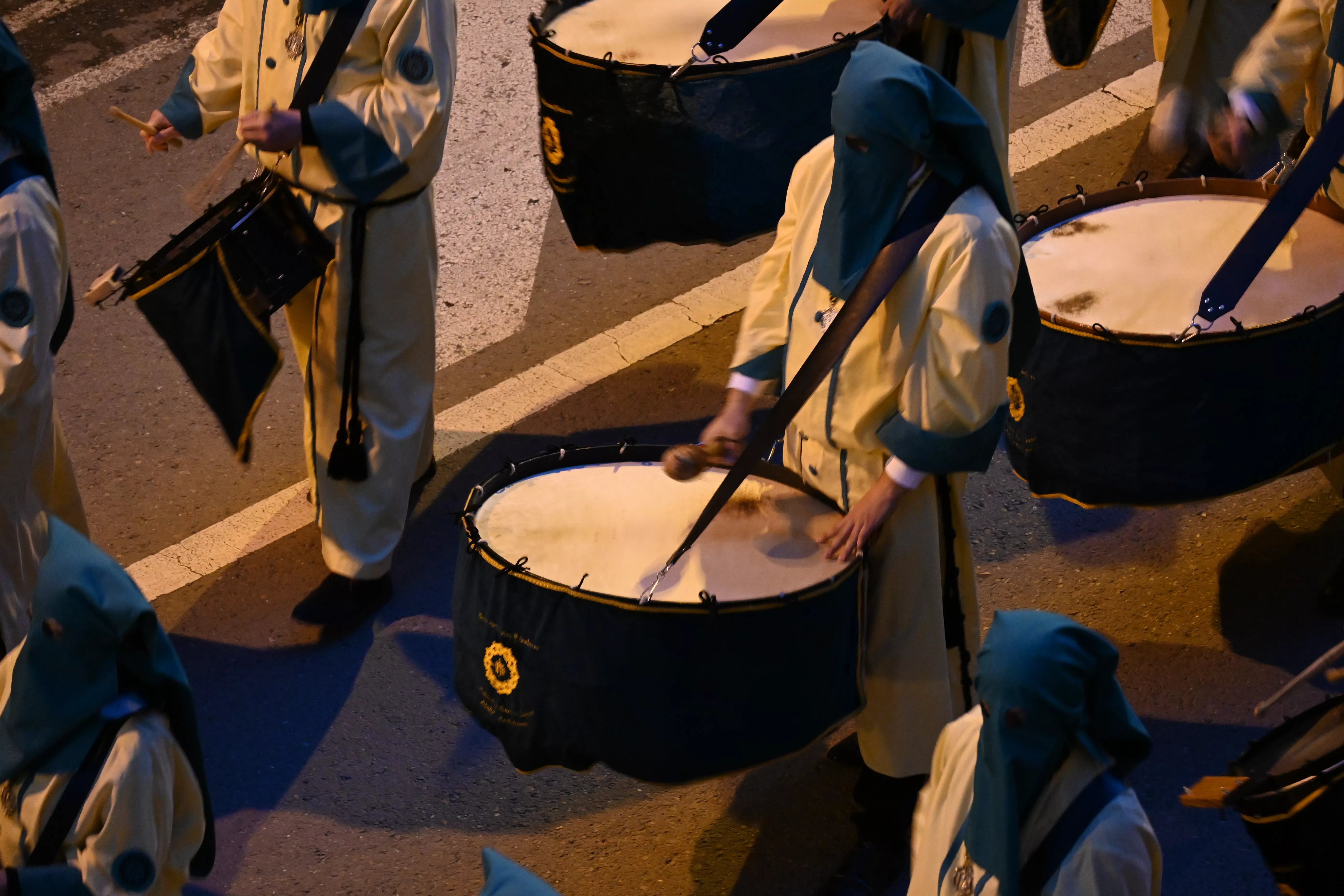 Procesión del Santo Cáliz con el Cenáculo