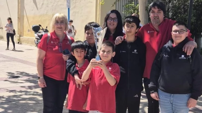 Equipo de Iniciación del Club Ajedrez Monzón. Equipo de Iniciación del Club Ajedrez Monzón.