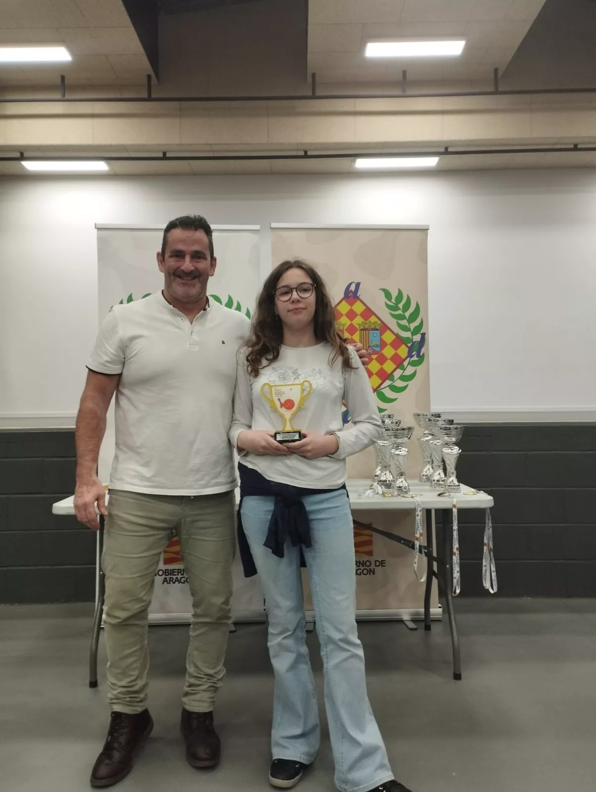 Laura Gimeno, campeona de Aragón Sub 14