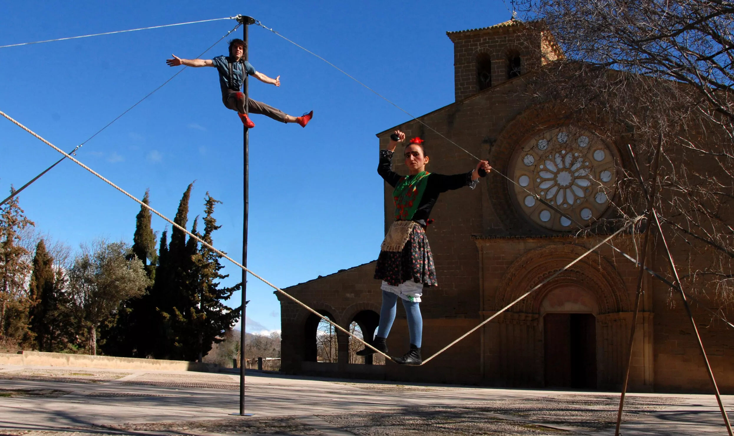 La función del Circo jotero ha sido cancelada por el momento.