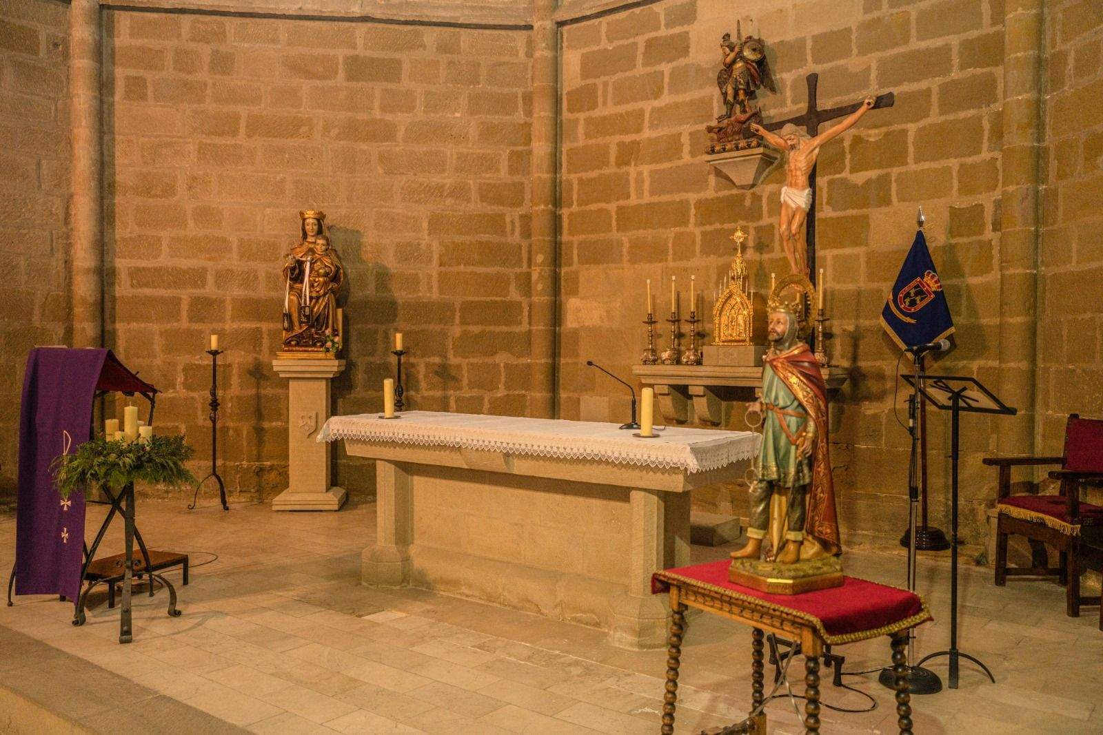 Este año, la misa se ha celebrado este sábado, 17 de diciembre.  Foto José Antonio Terrón