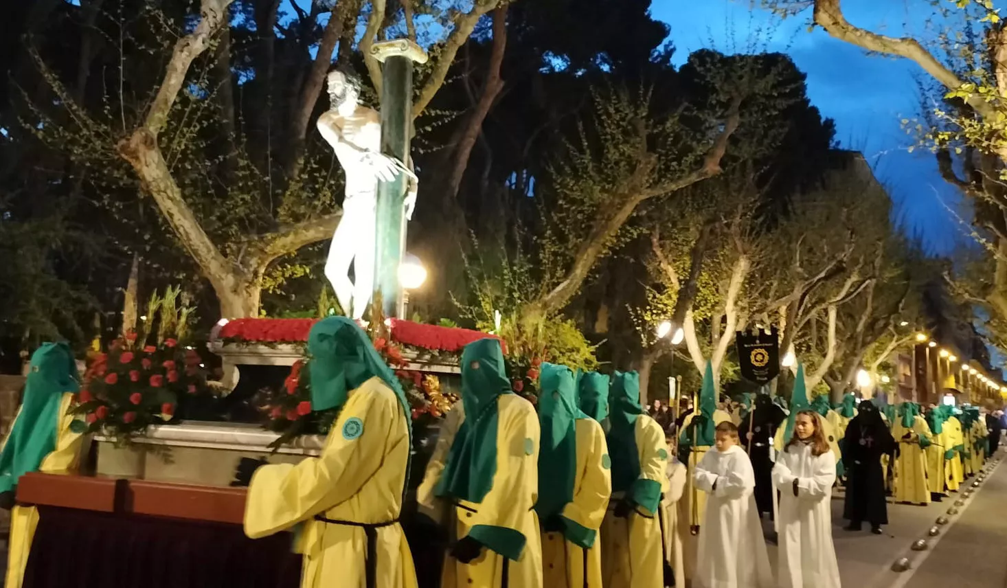 Procesión de Nuestro Señor Atado a la Columna. Foto María José Sampietro