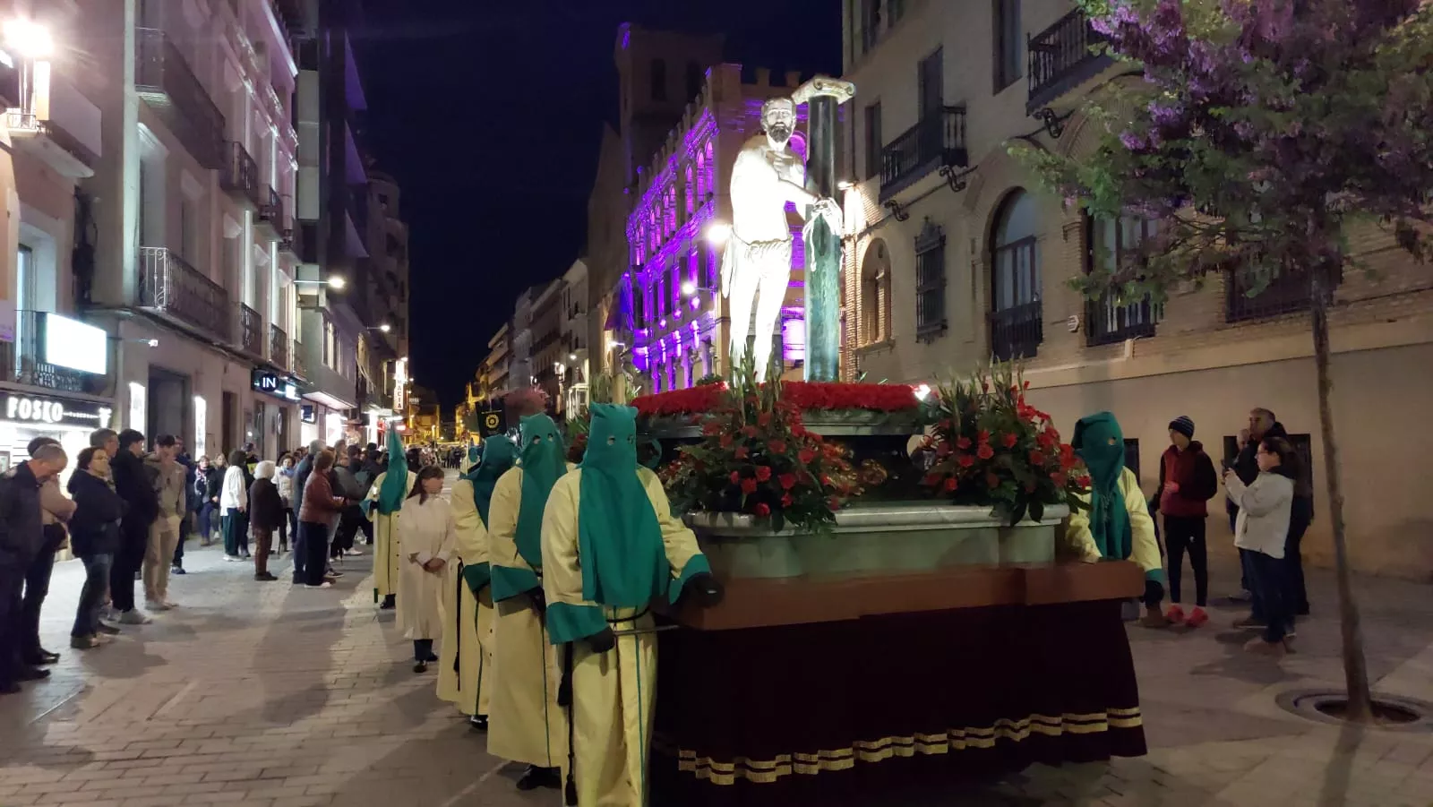 Procesión de Nuestro Señor Atado a la Columna. Foto Javier García Antón