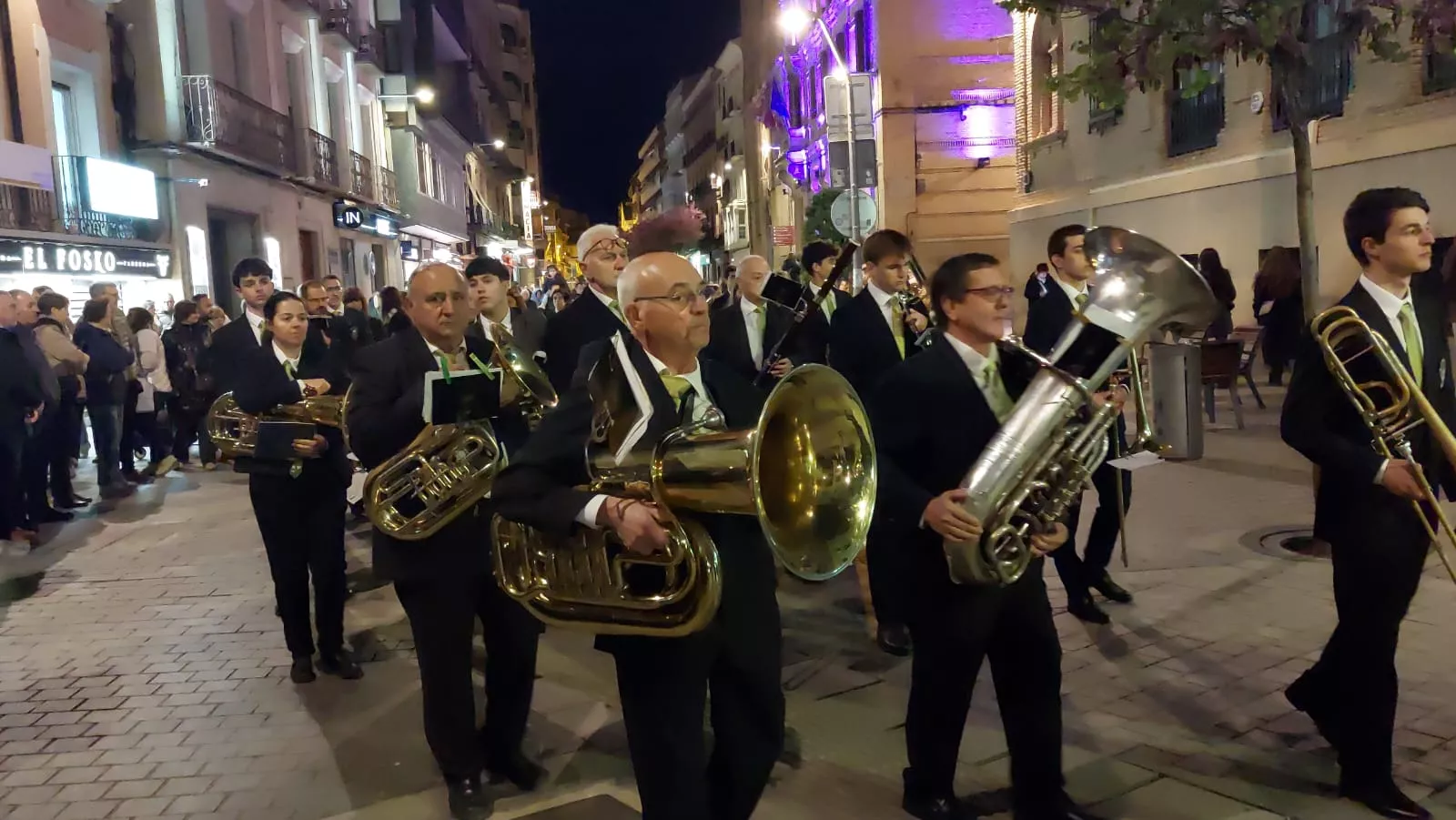 Procesión de Nuestro Señor Atado a la Columna. Foto Javier García Antón