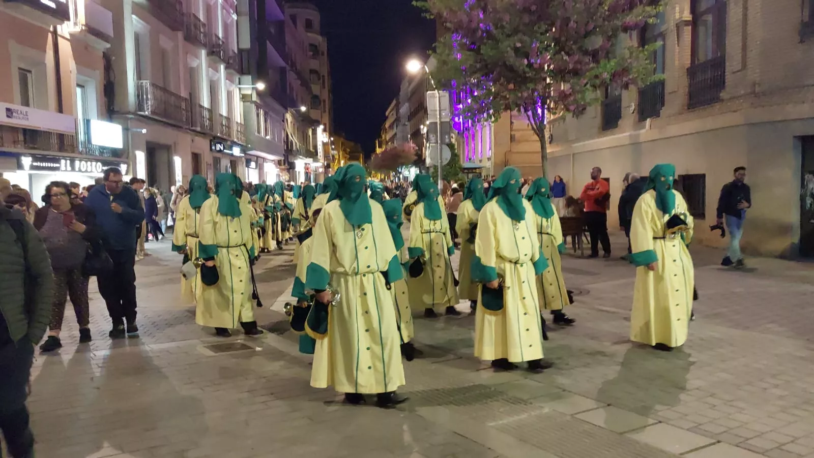 Procesión de Nuestro Señor Atado a la Columna. Foto Javier García Antón