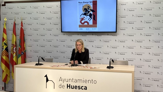 Nuria Mur ha presentado la programación festiva del Día de San Jorge.
