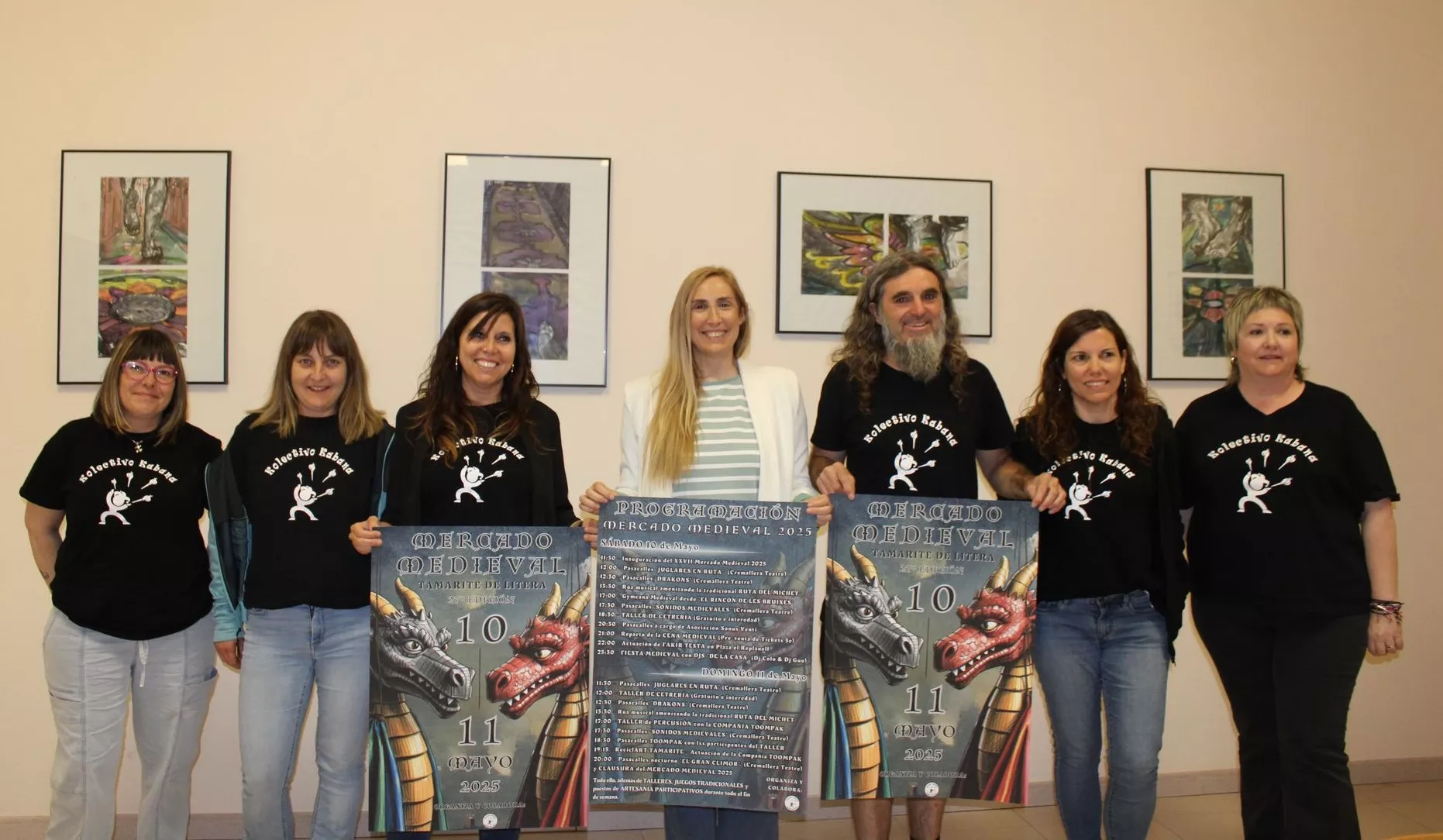 mercado medieval de Tamarite de Litera.