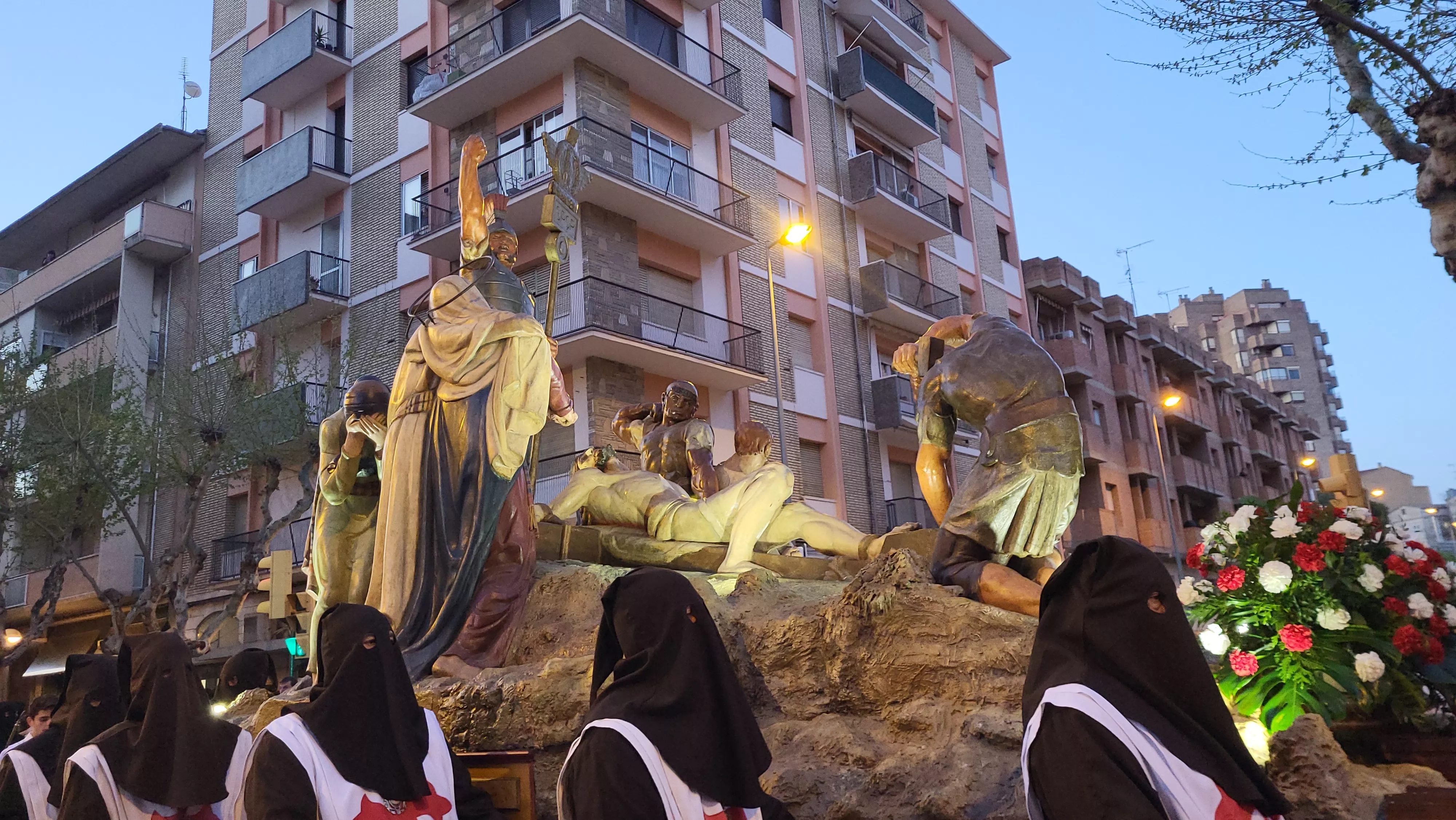 Procesión de la Enclavación. Foto Mercedes Manterola