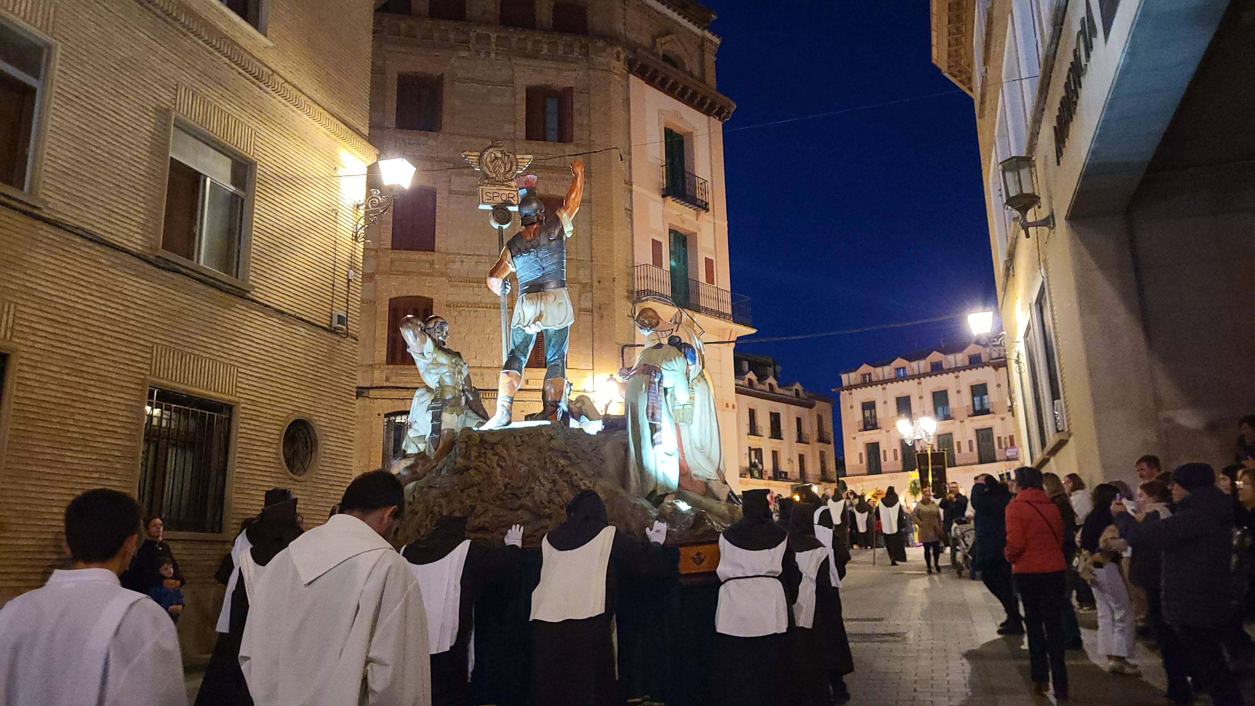 Procesión de la Enclavación. Foto Mercedes Manterola