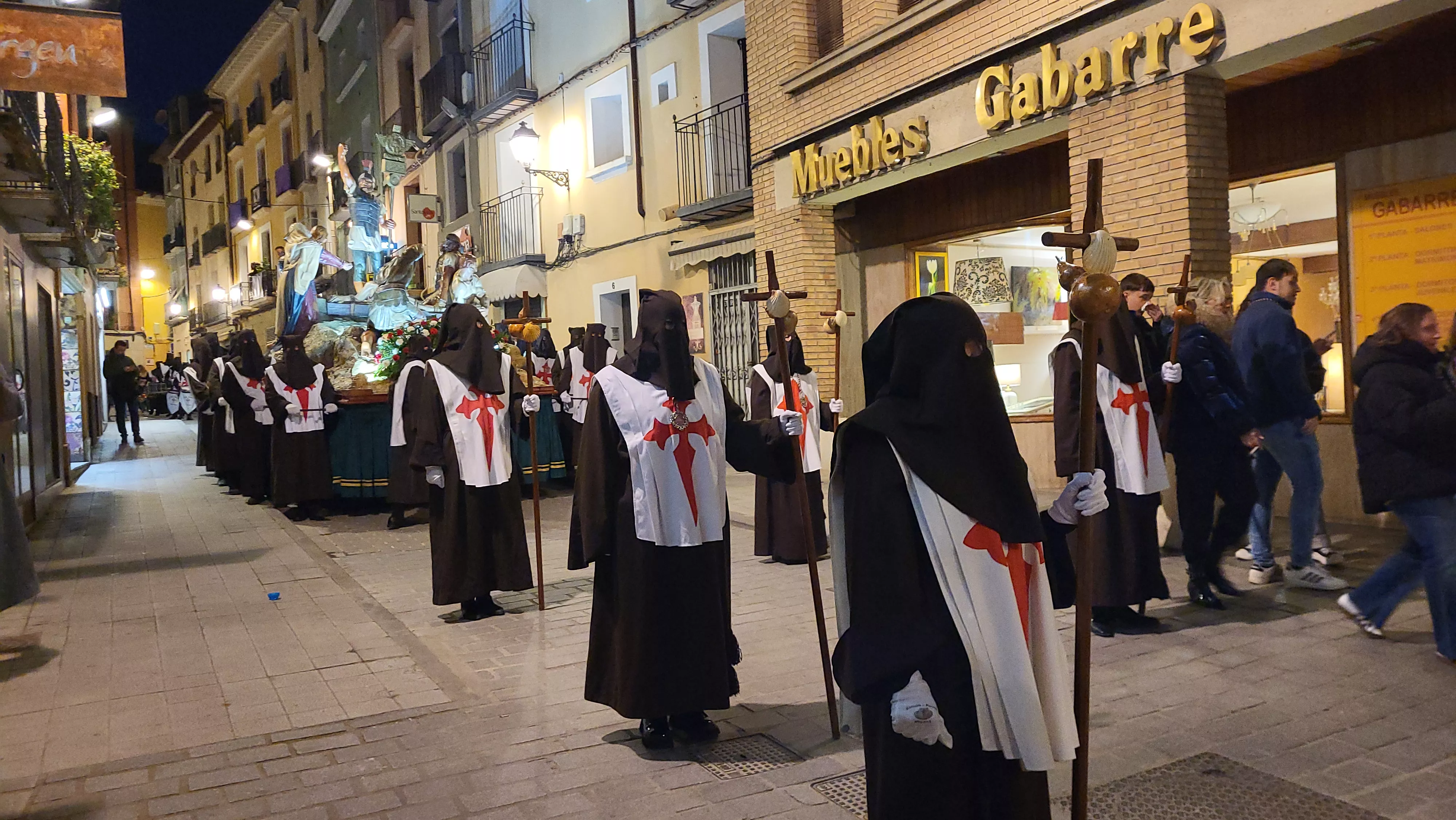 Procesión de la Enclavación. Foto Mercedes Manterola