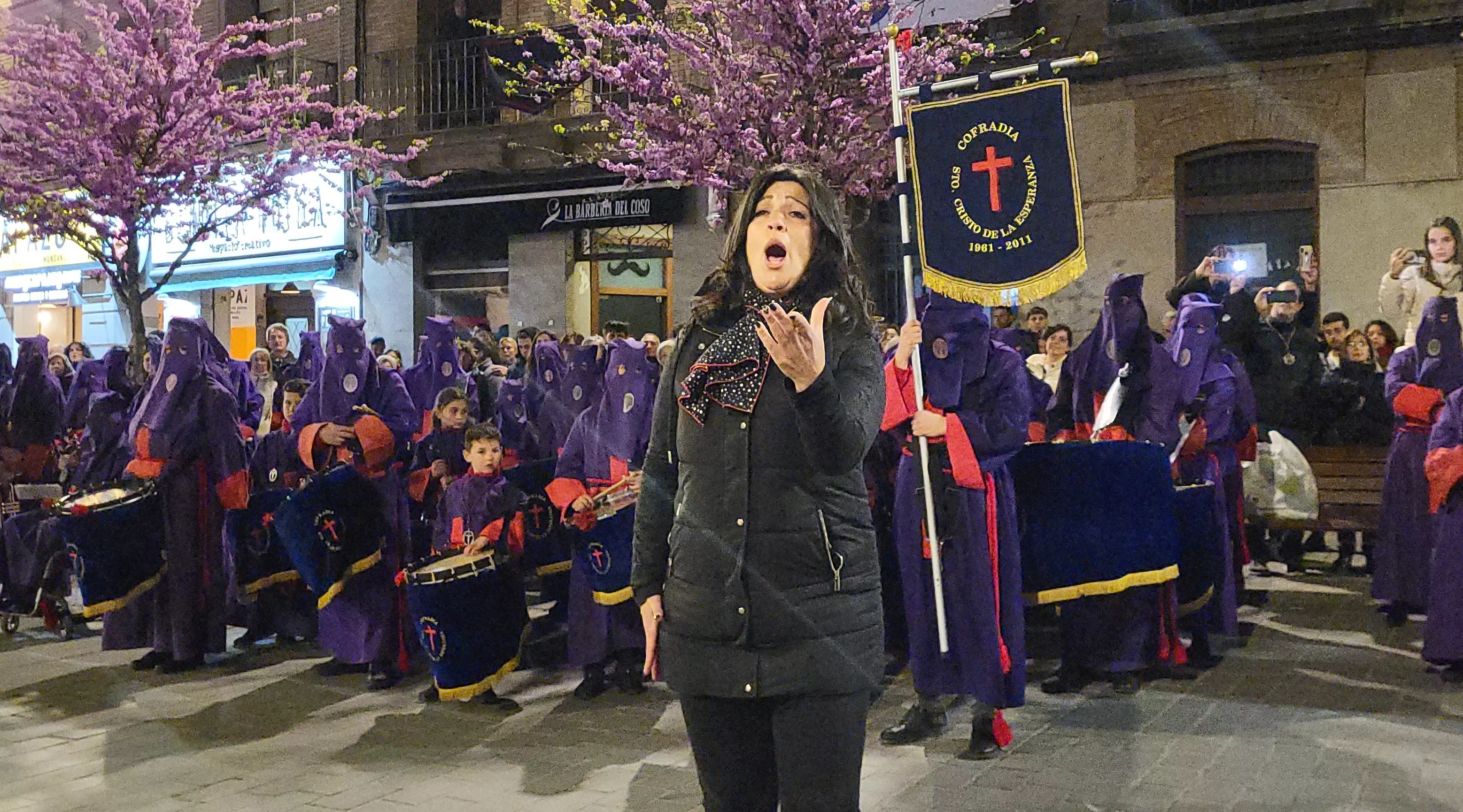 Procesión de la Enclavación. Foto Mercedes Manterola
