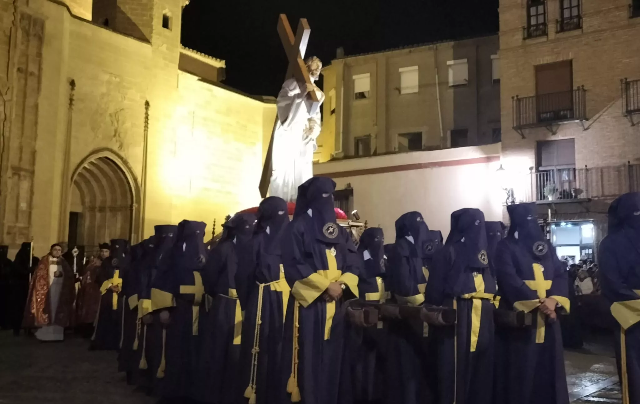  Procesión de la Real Cofradía de Jesús Nazareno de Huesca. Foto María José Sampietro