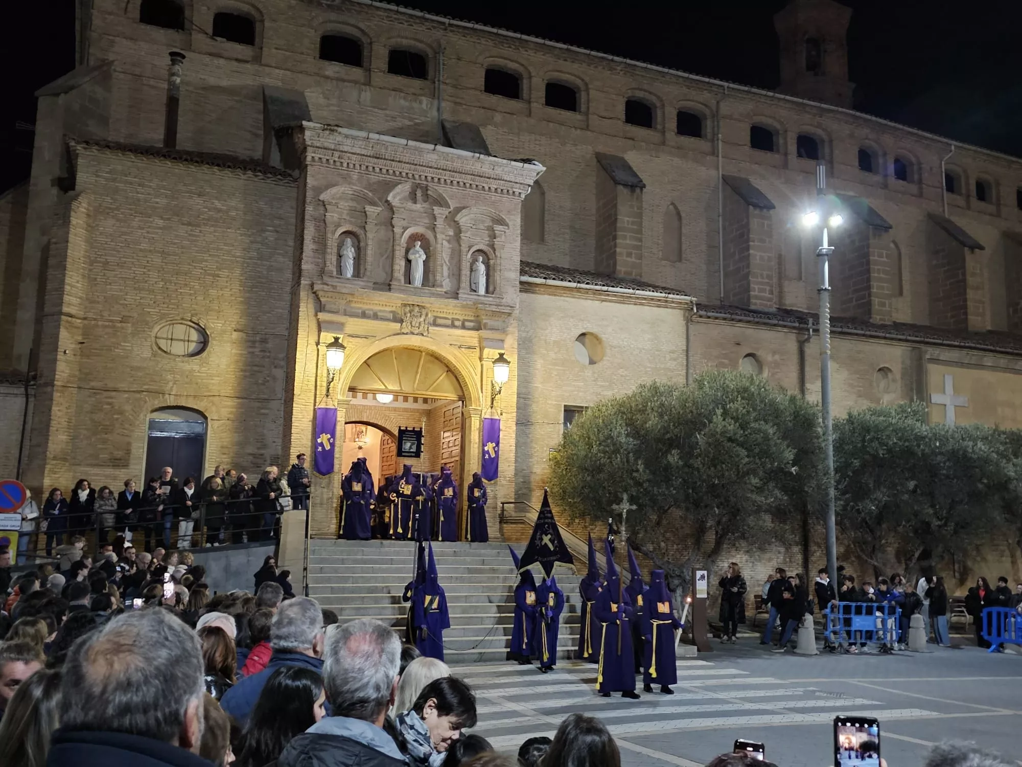 Procesión del Santo Encuentro en Barbastro