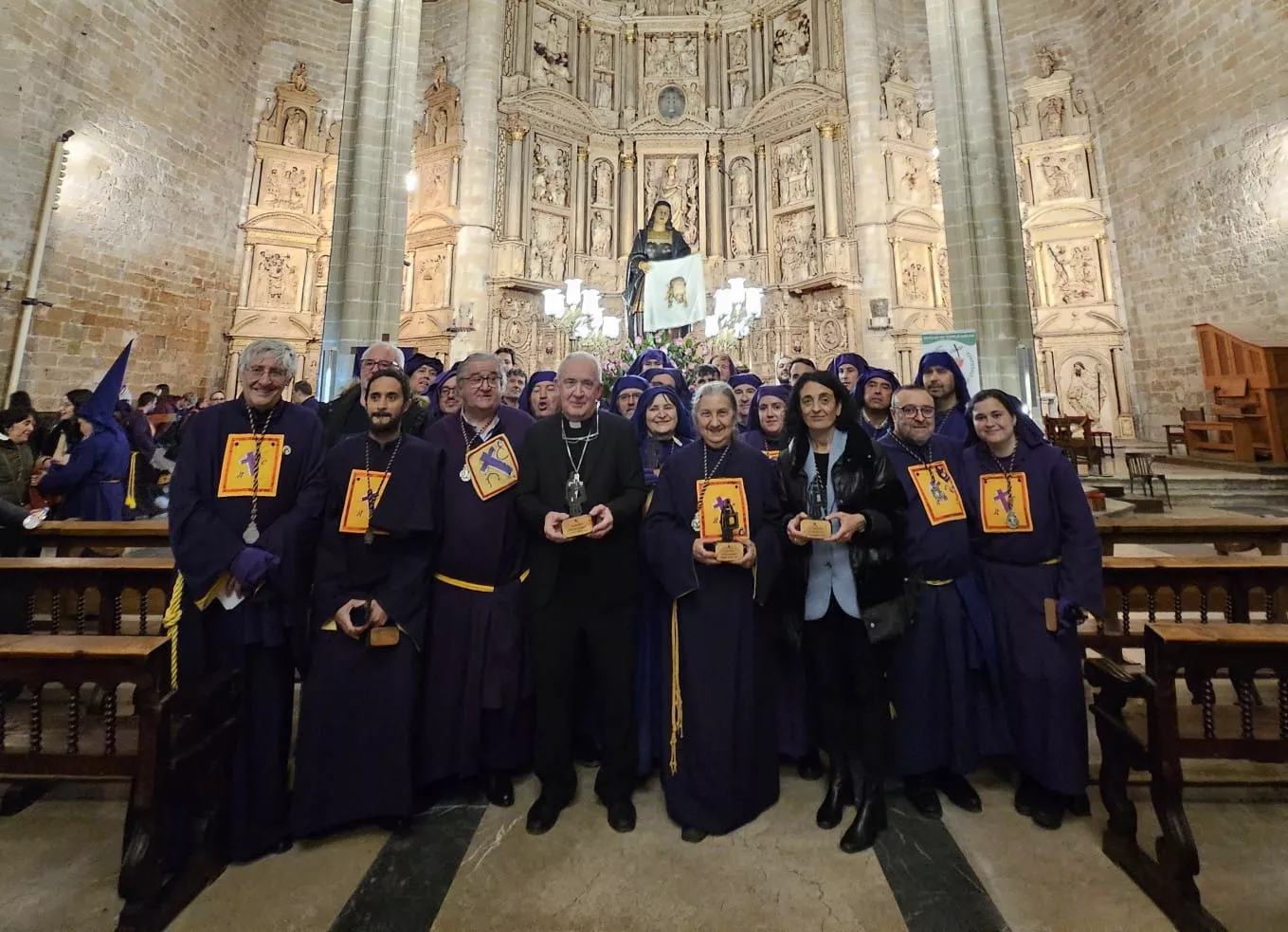 Procesión del Santo Encuentro en Barbastro
